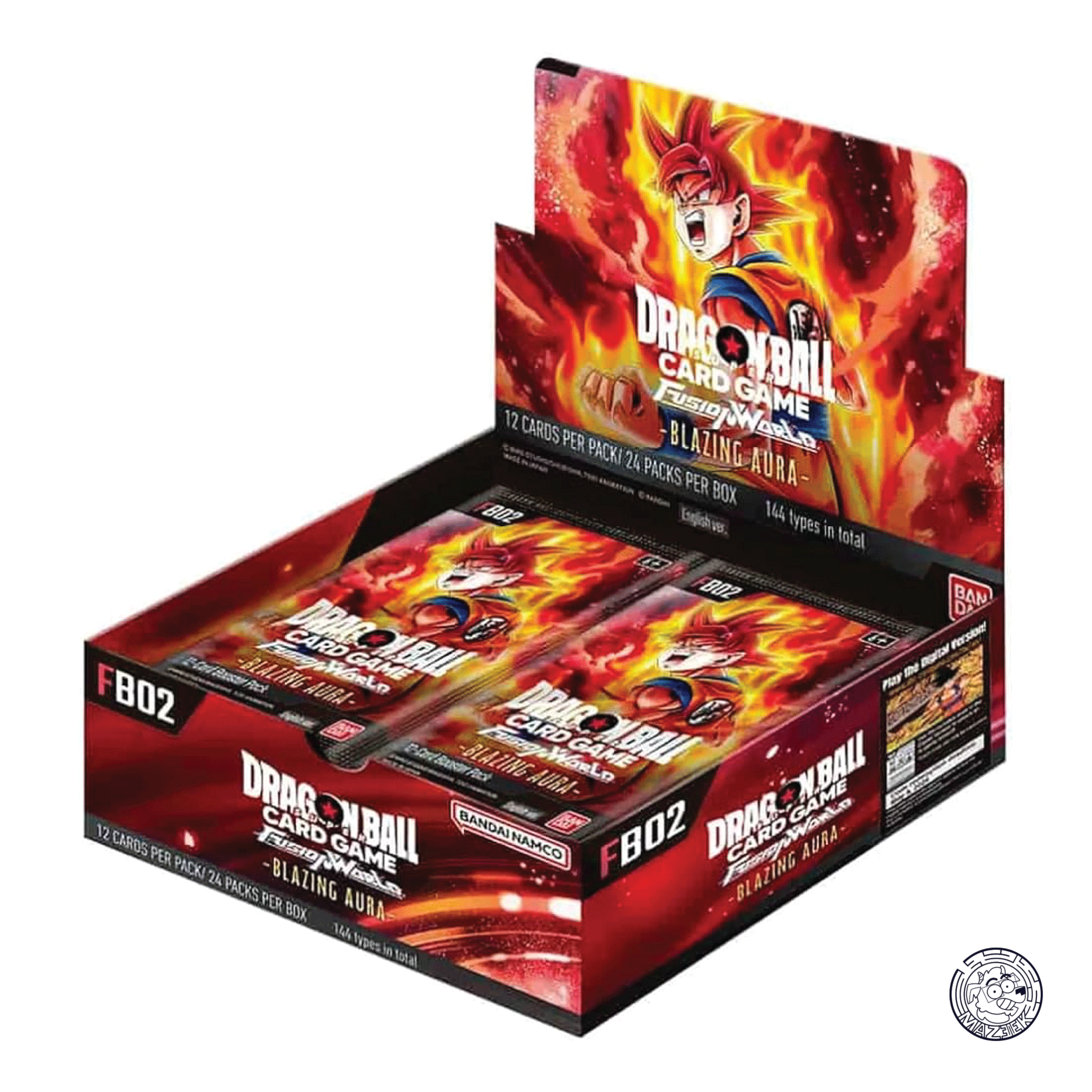 Dragon Ball Super Fusion World! Card Game Box FB-02: Blazing Aura (24 buste) ENG