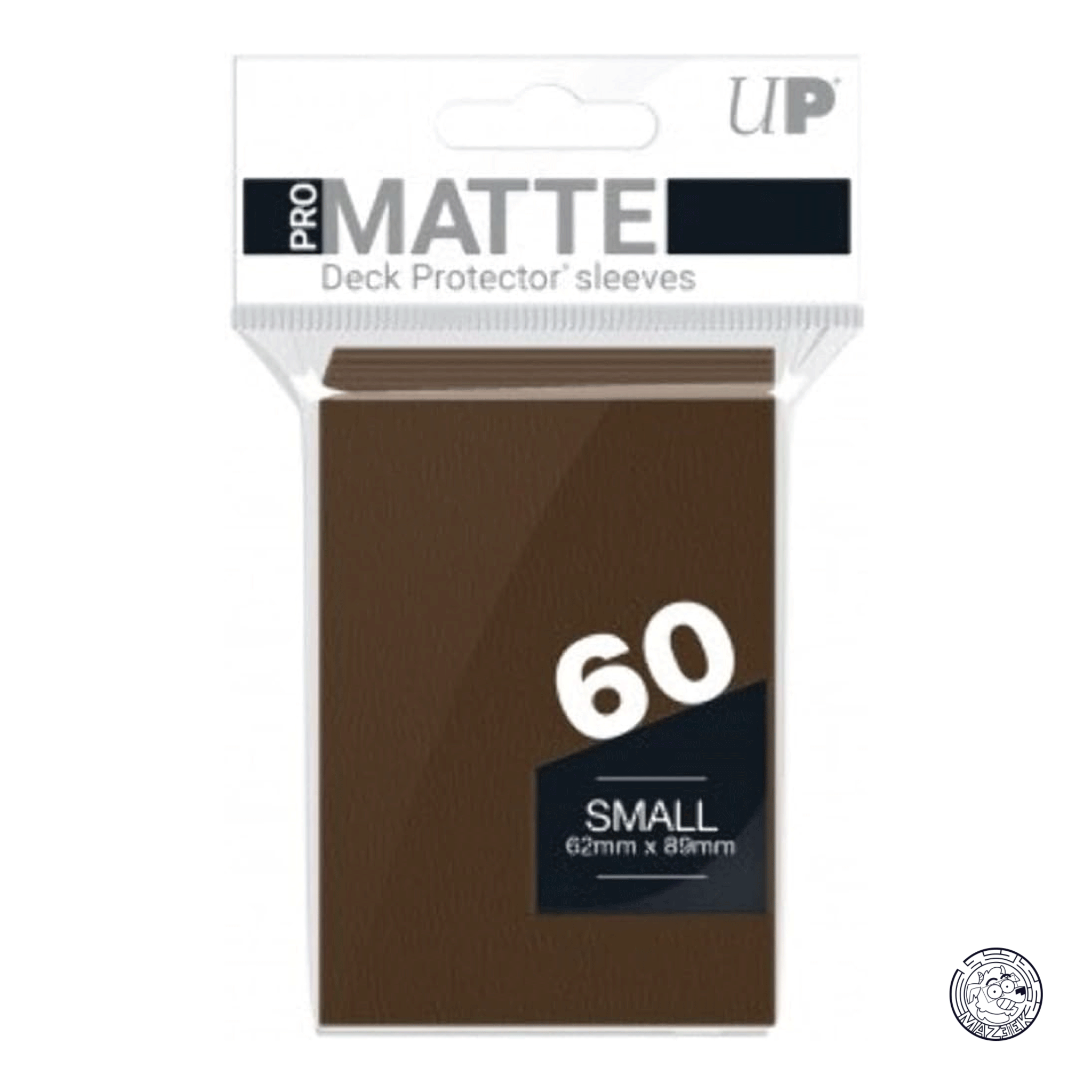 Ultra Pro - 60 Sleeves Matte: Japanese Size 62x89 mm (Brown)