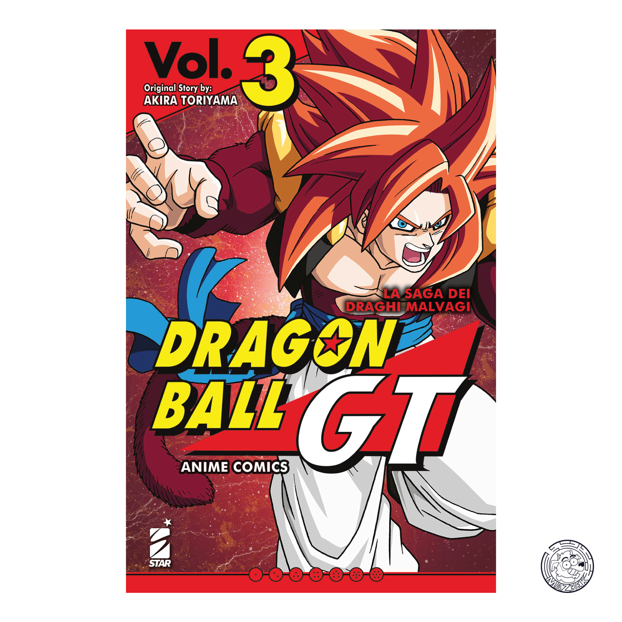 Dragon Ball Gt Anime Comics The Saga of Evil Dragons 03