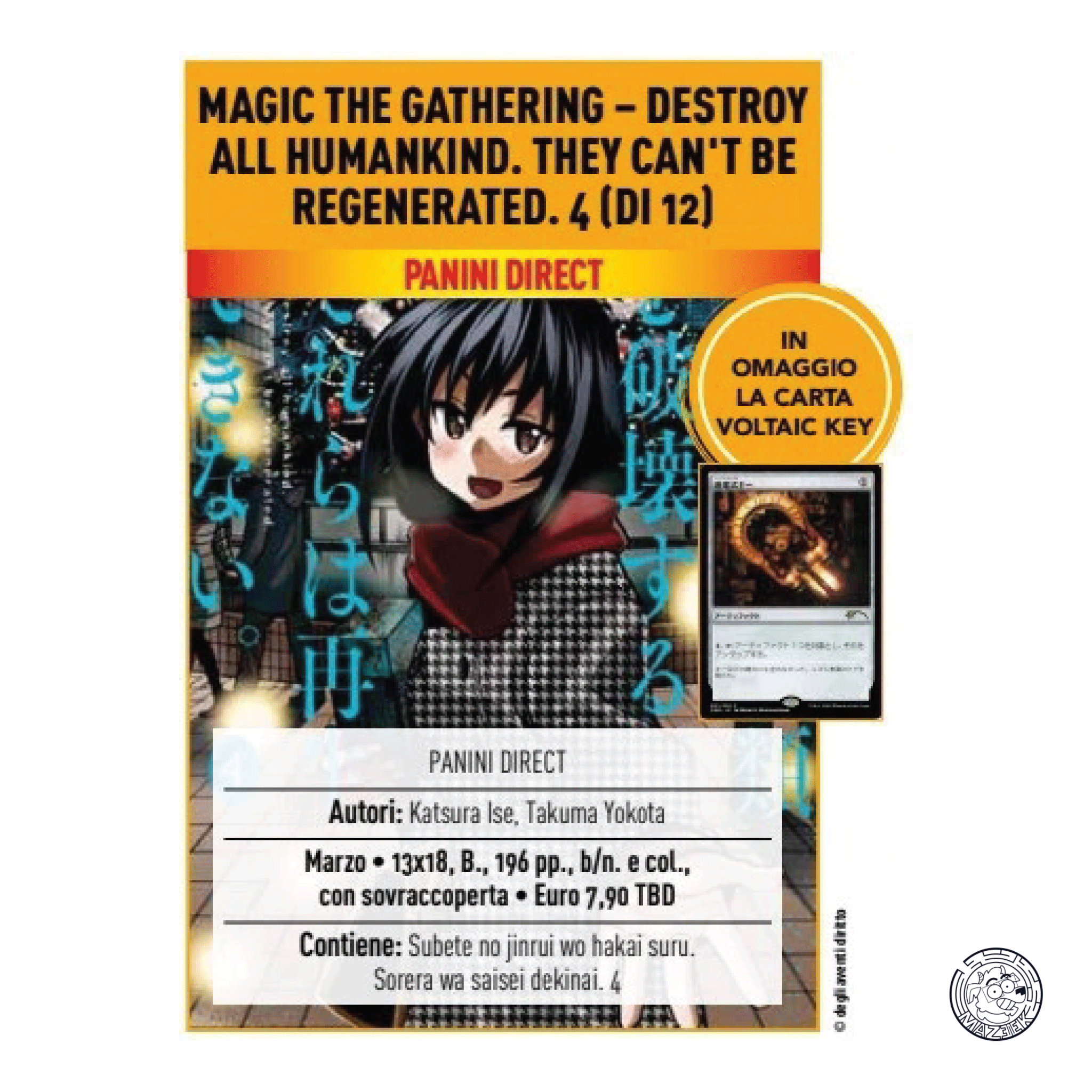 Magic the Gathering – Destroy All Humankind. They Can't Be Regenerated 04 (+ Voltaic Key card)