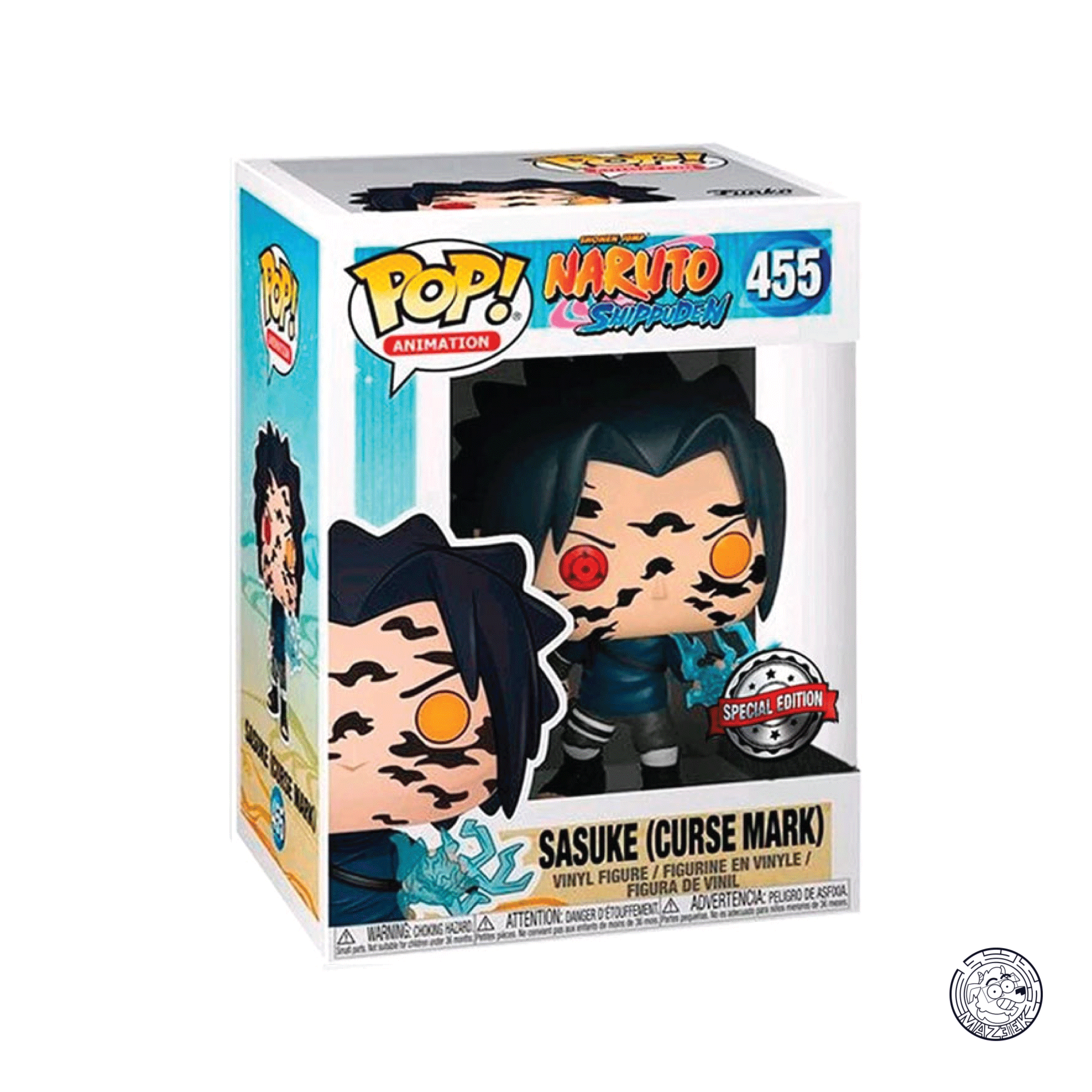 Funko POP! Naruto Shippuden: Sasuke (Curse Mark) 455