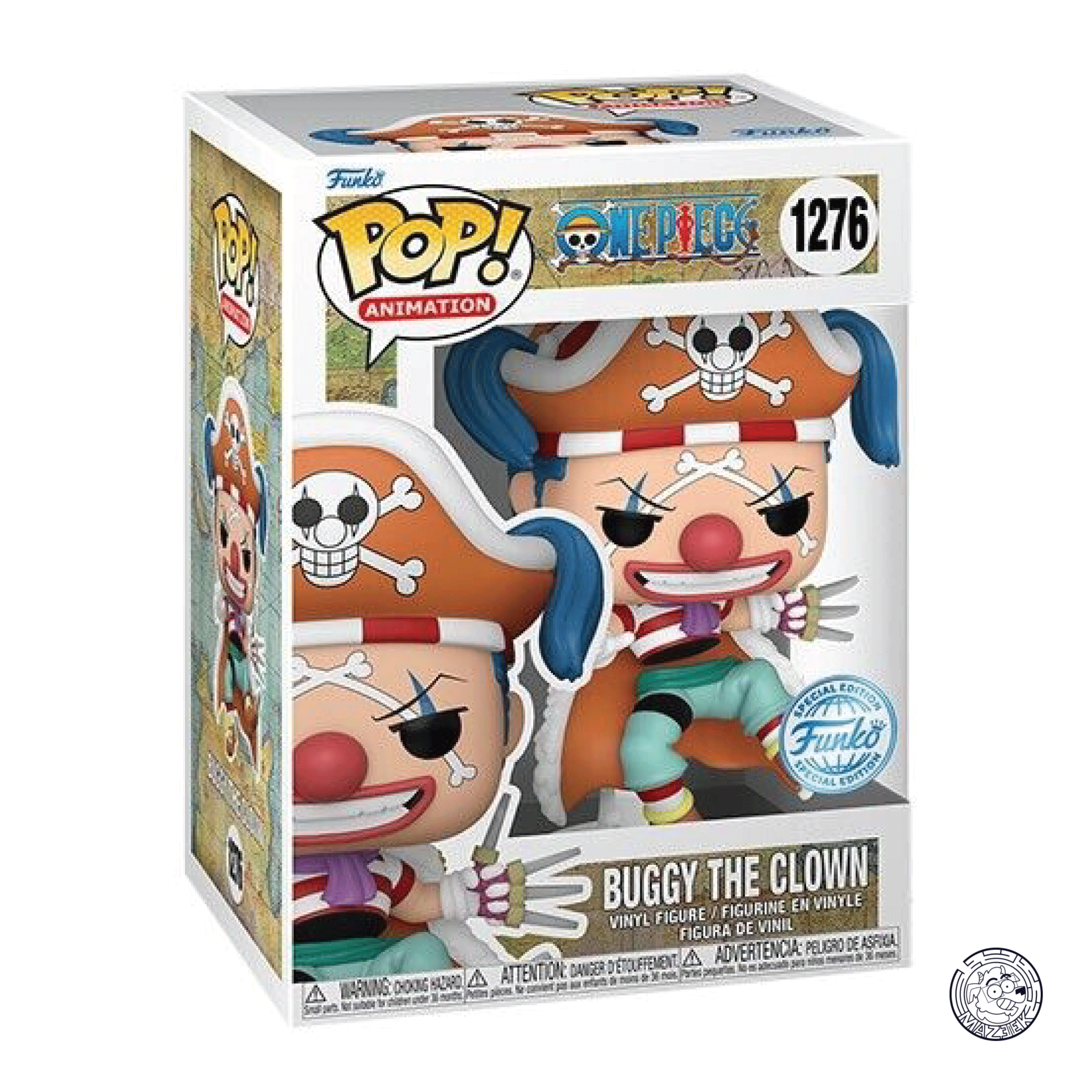 Funko POP! One Piece: Buggy the Clown 1276