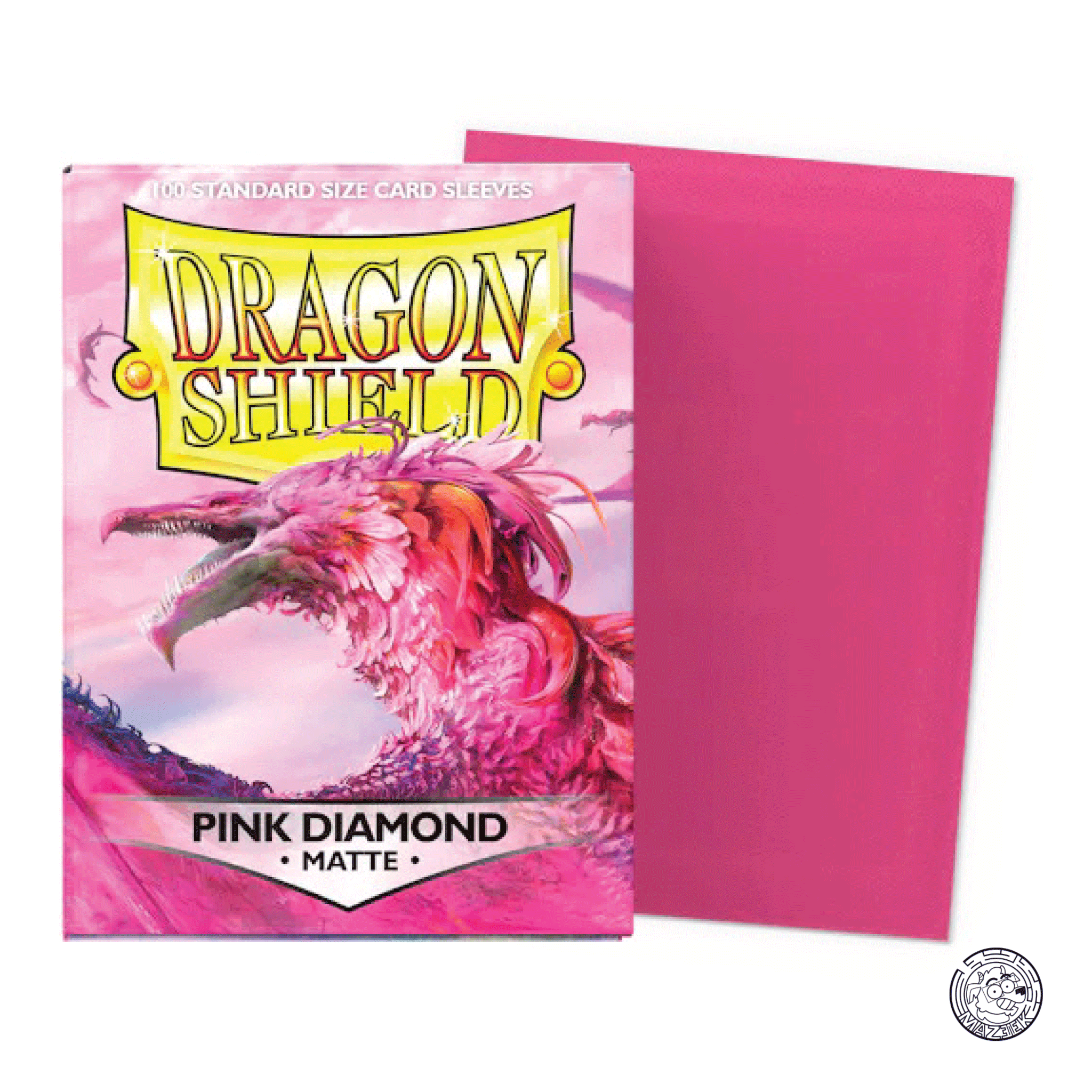 Dragon Shield - 100 Sleeves Matte: Standard Size 66,5x92,5 mm (Pink Diamond)