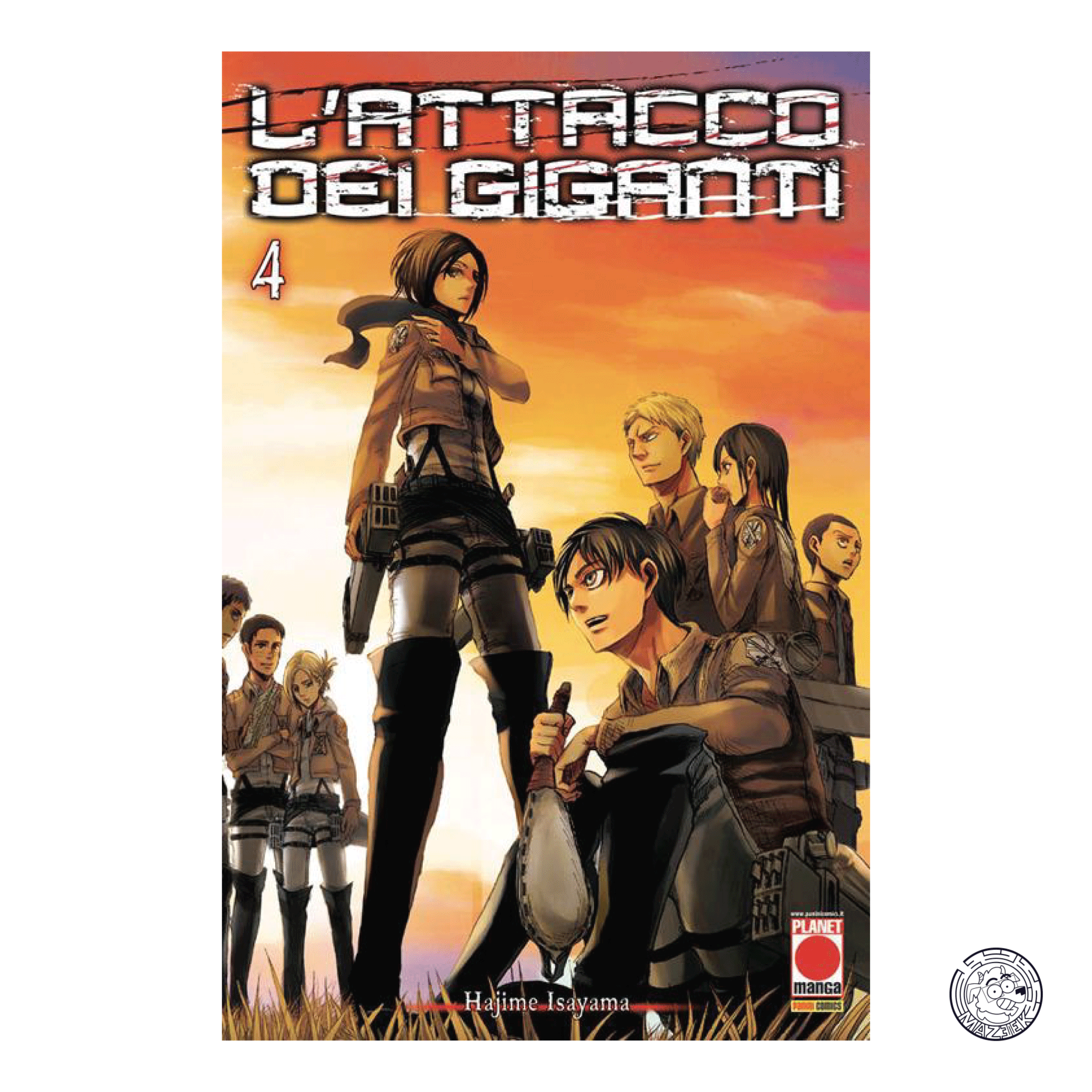 Attack on Titan 04 - Reprint 4