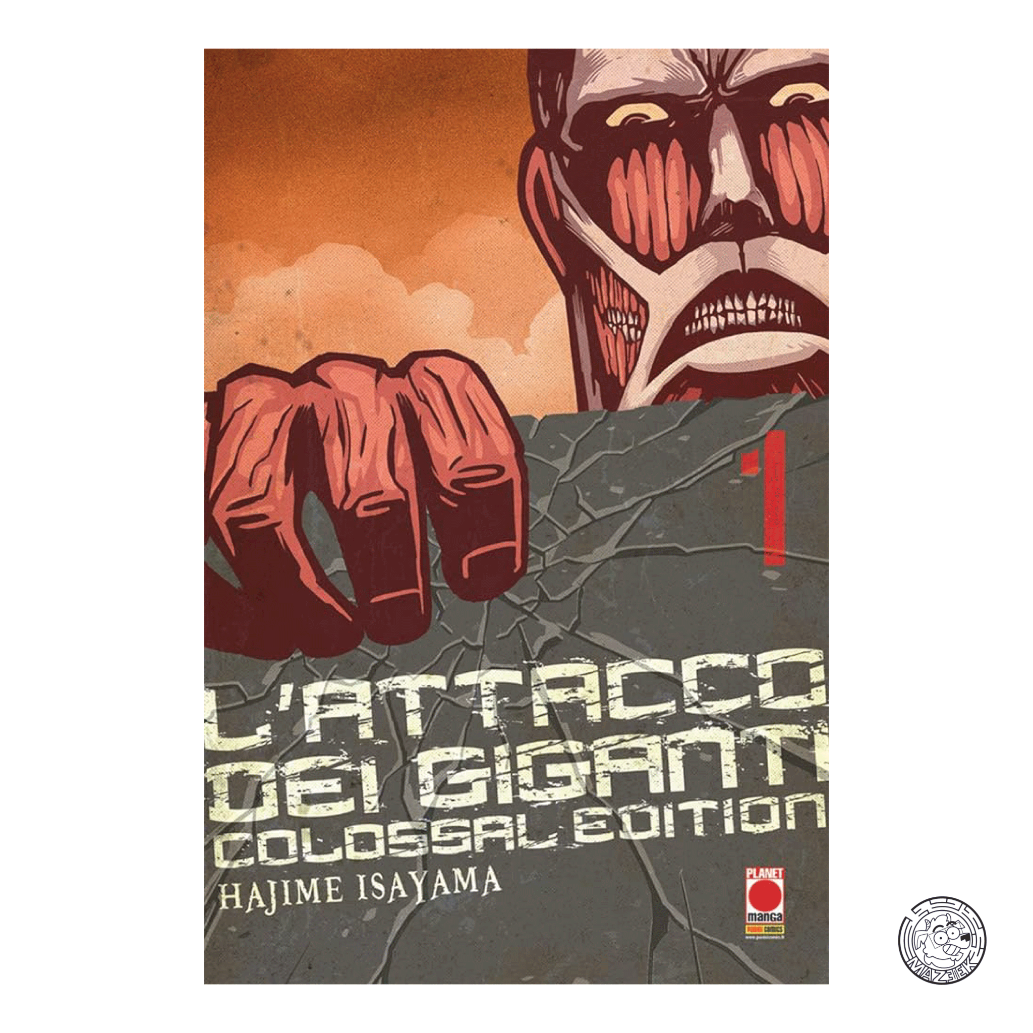 L' attacco dei Giganti Colossal Edition 01