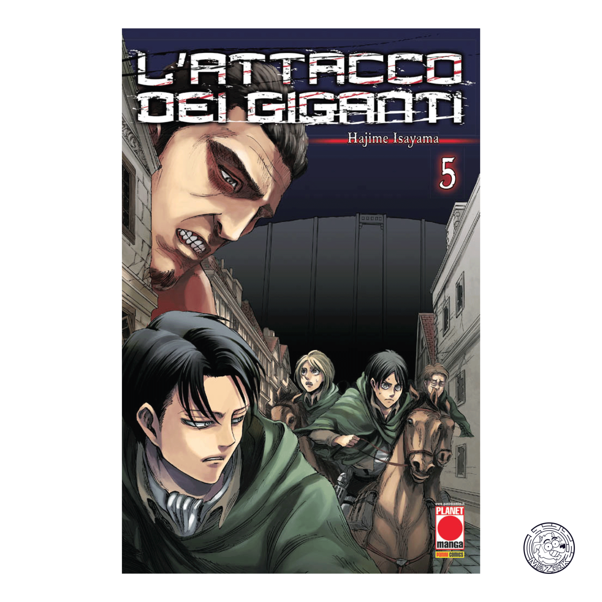 L' attacco Dei Giganti 05 - Quarta Ristampa