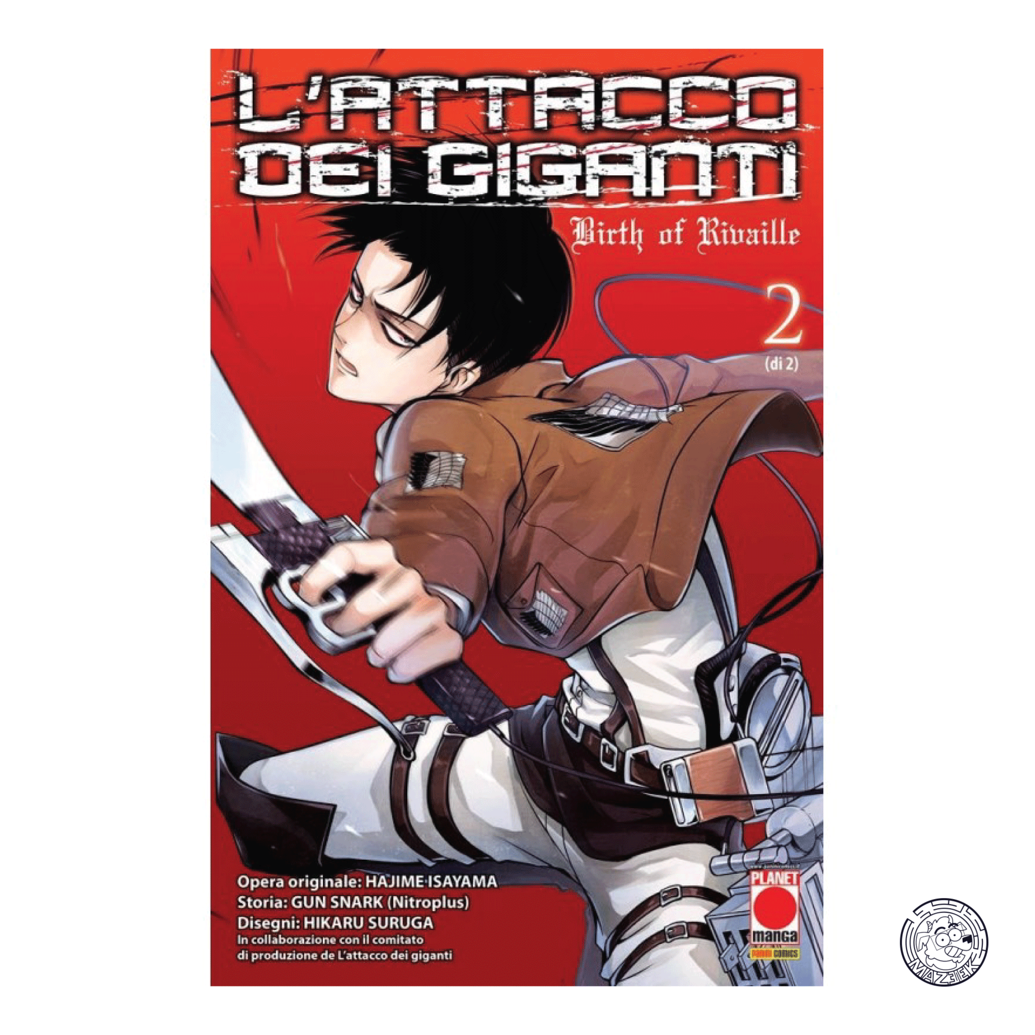 L' attacco dei Giganti Birth Of Rivaille 02 - Terza Ristampa