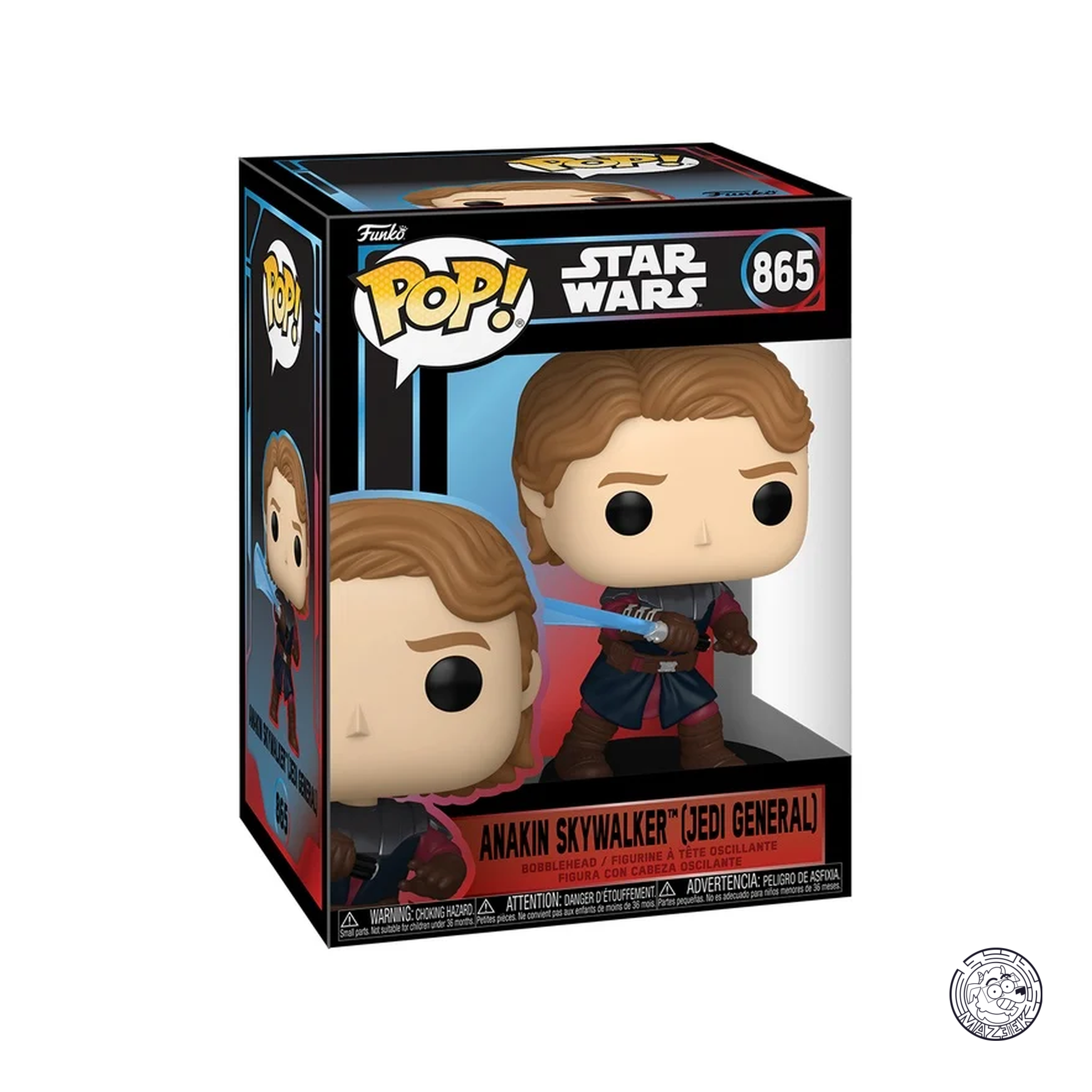 Funko POP! Star Wars: Anakin Skywalker (Jedi General) 865