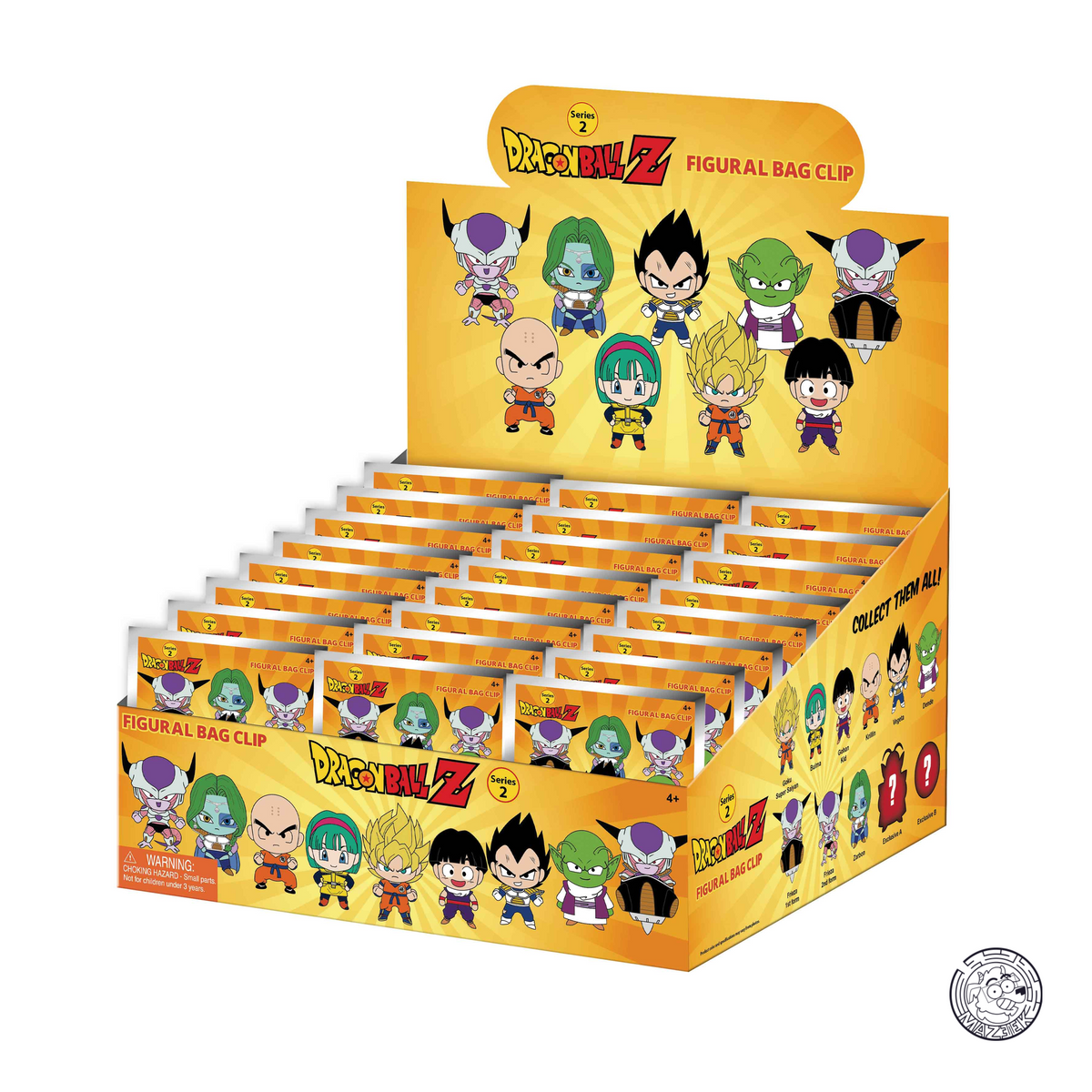 3D Foam Bag Clip - Dragon Ball - Series 2 (1 pz. random)