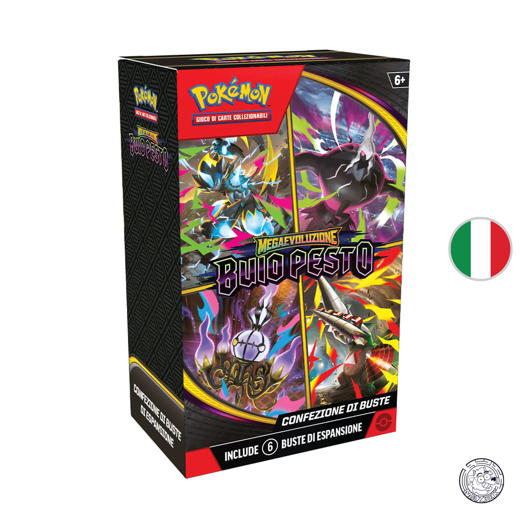 Pokemon! Megaevoluzione: Buio Pesto - Bundle 6 Buste ITA