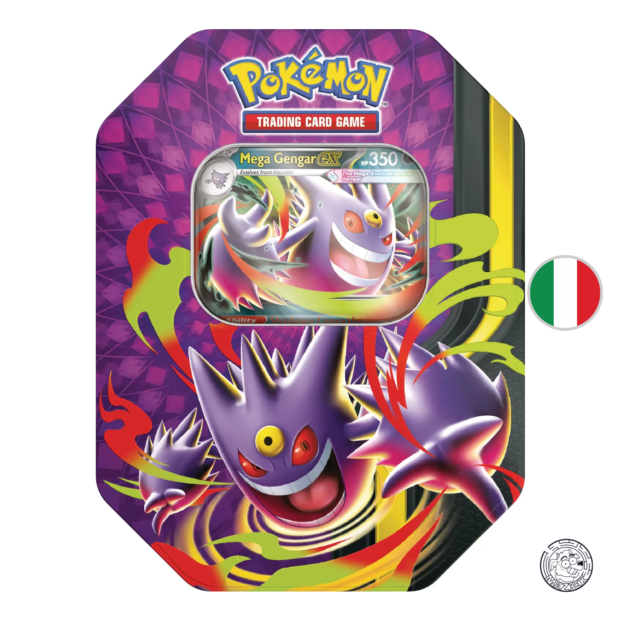 Pokemon! Tin da Collezione Mega Chiarodiluna: Mega Gengar ex ITA