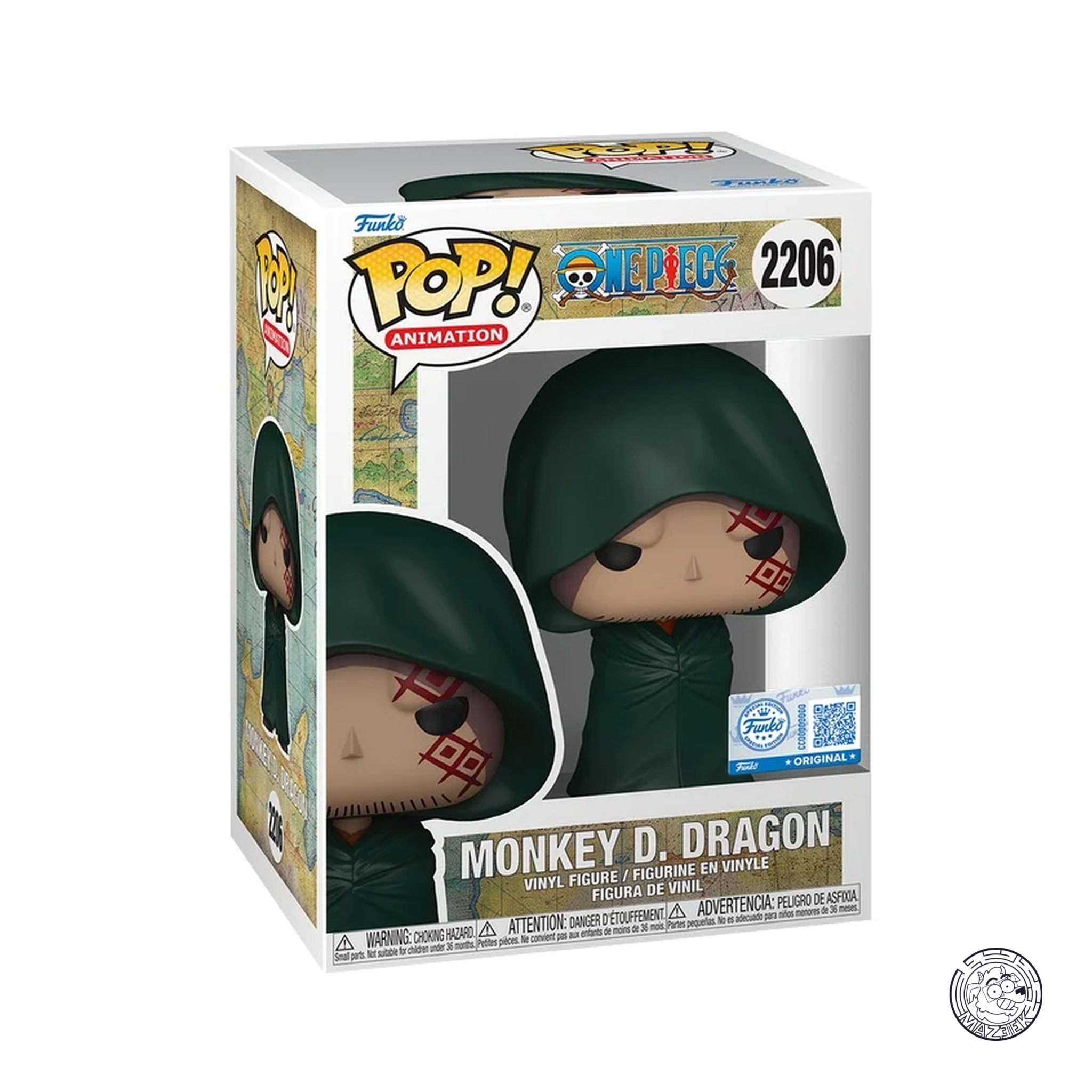 Funko POP! One Piece: Monkey D. Dragon 2206