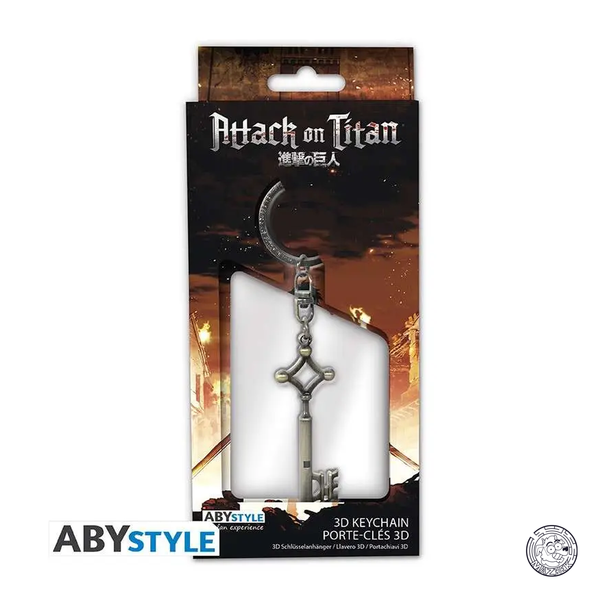 Keychain - Attack on Titan: Eren's Key 3D