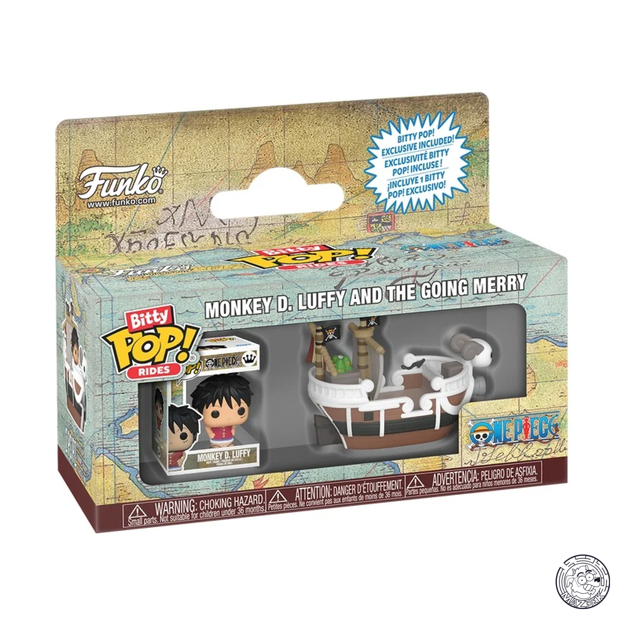 Bitty Pop Rides - One Piece: Monkey D.Luffy and the Going Merry