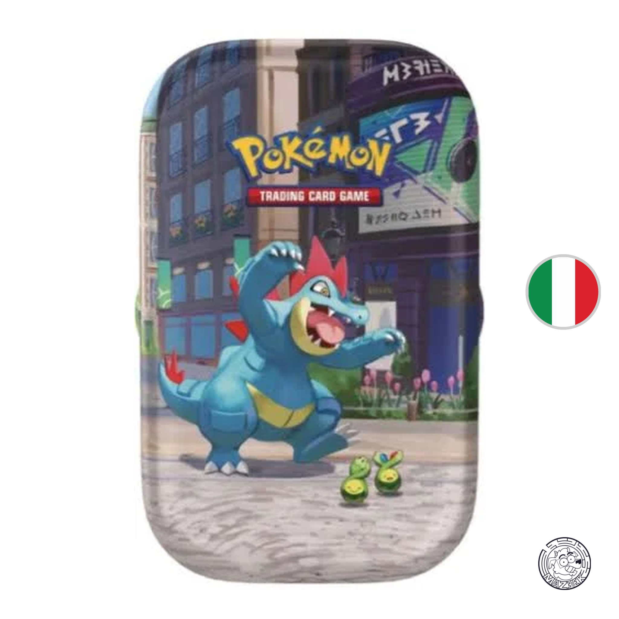 Pokemon! Mini Tin da Collezione Luminopoli: Feraligatr e Budew ITA