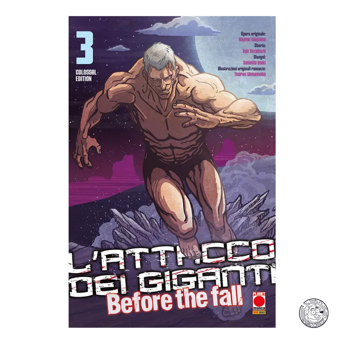 L' attacco dei Giganti - Before the Fall Colossal Edition 03