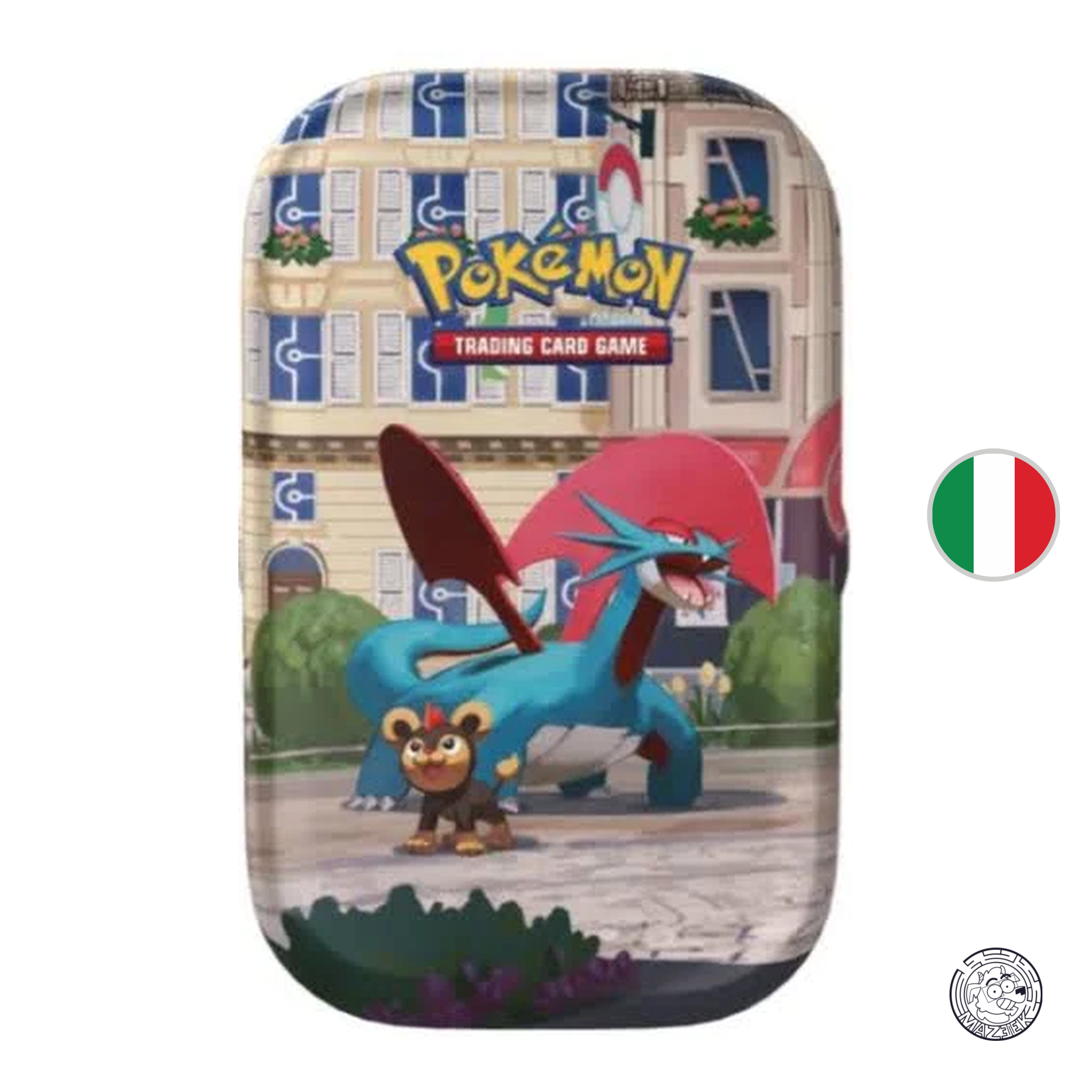 Pokemon! Mini Tin da Collezione Luminopoli: Salamence e Litleo ITA
