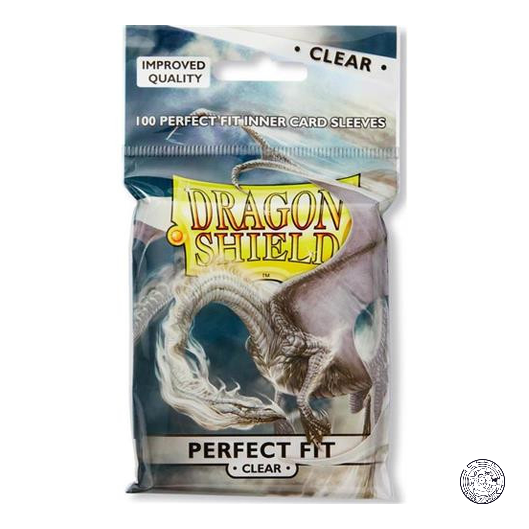 Dragon Shield - 100 Inner Sleeves Perfect Fit: Standard Size 63x88 mm (Clear)