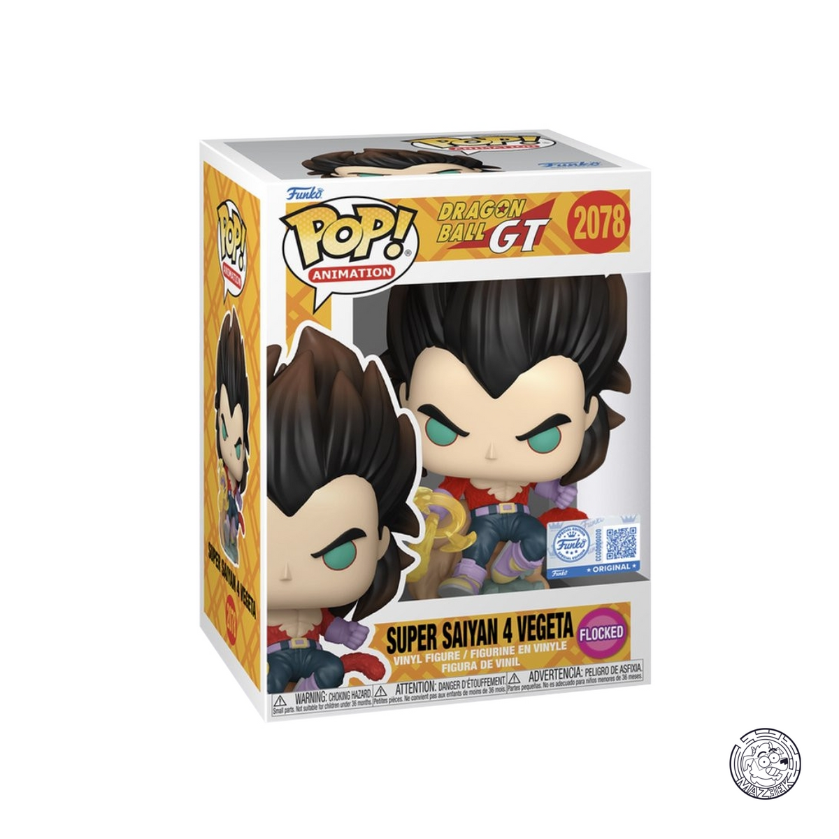 Funko POP! Dragon Ball GT: Super Saiyan 4 Vegeta (Flocked) 2078
