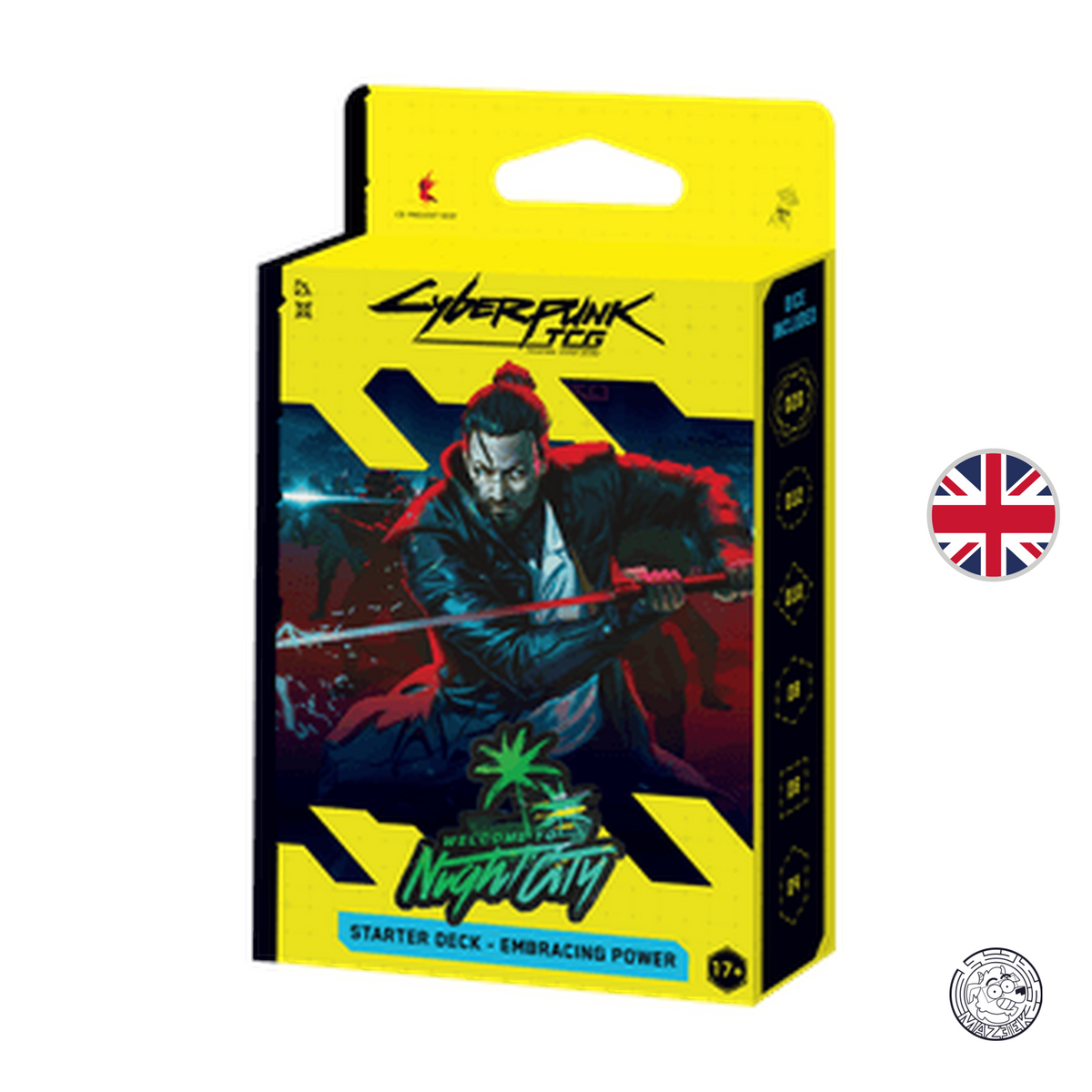 Cyberpunk! Retail Starter Deck: Welcome to Night City - Embracing Power ENG