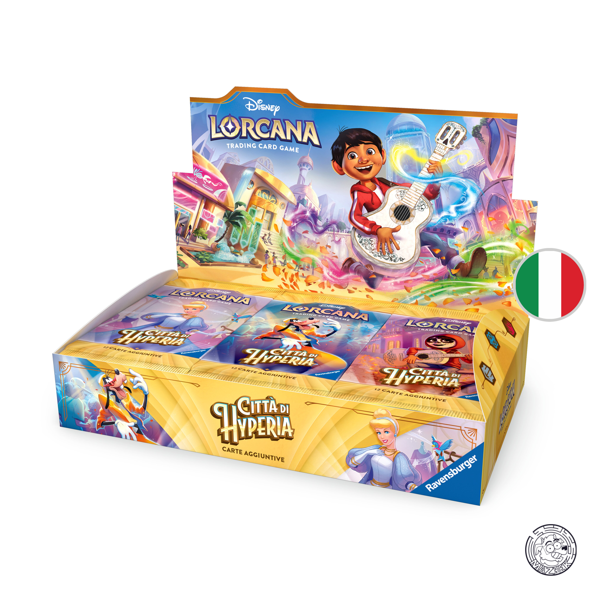 Lorcana! Città di Hyperia - Booster Box (24 Packs) ITA