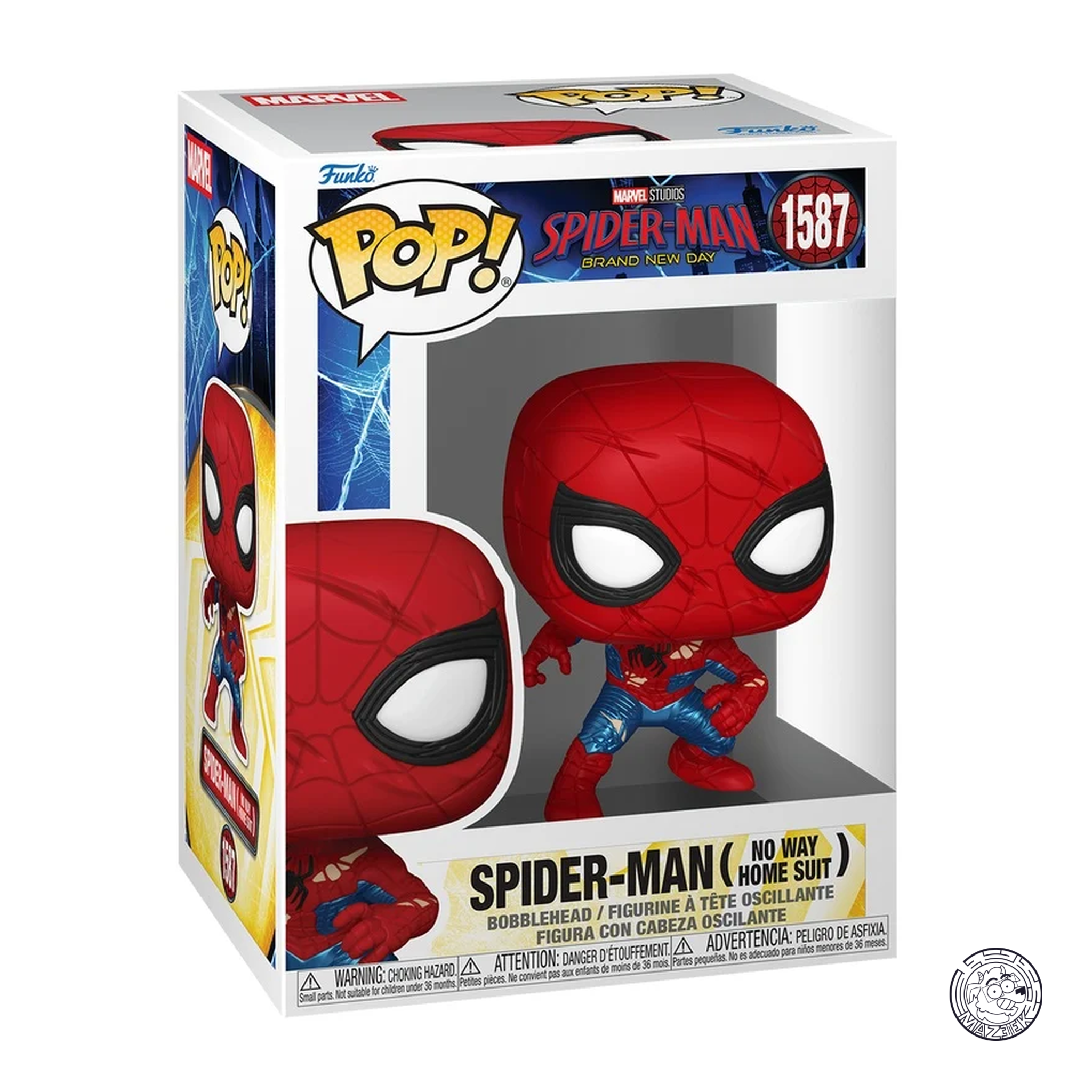 Funko POP! Spider-man Brand new Day: Spider-man (No Way Home Suit) 1587