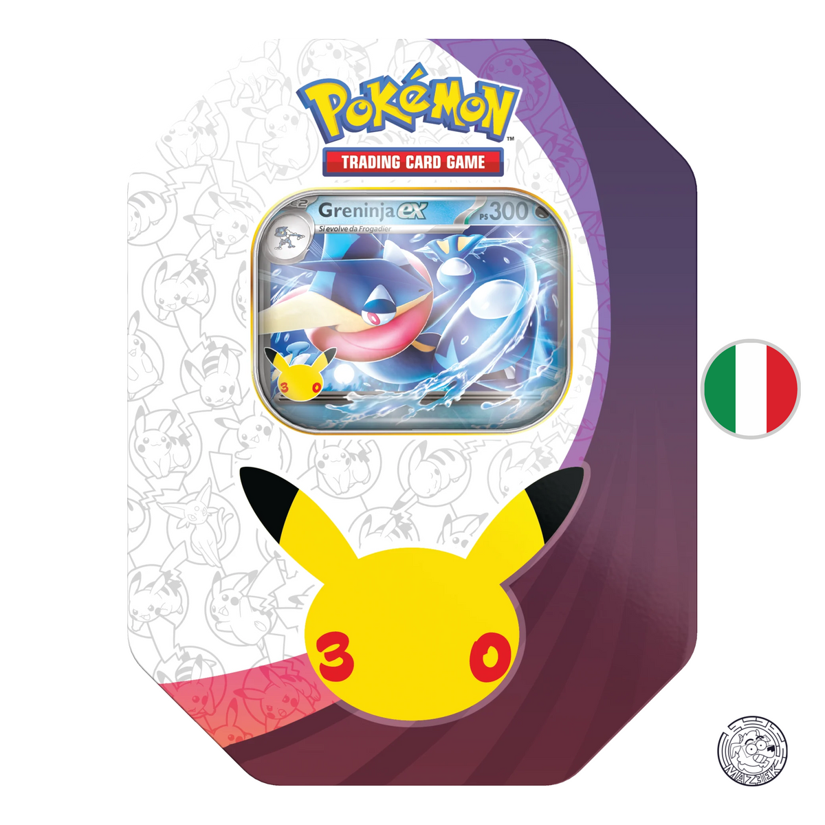 Pokemon! 30° Anniversario - Tin da Collezione Greninja EX ITA