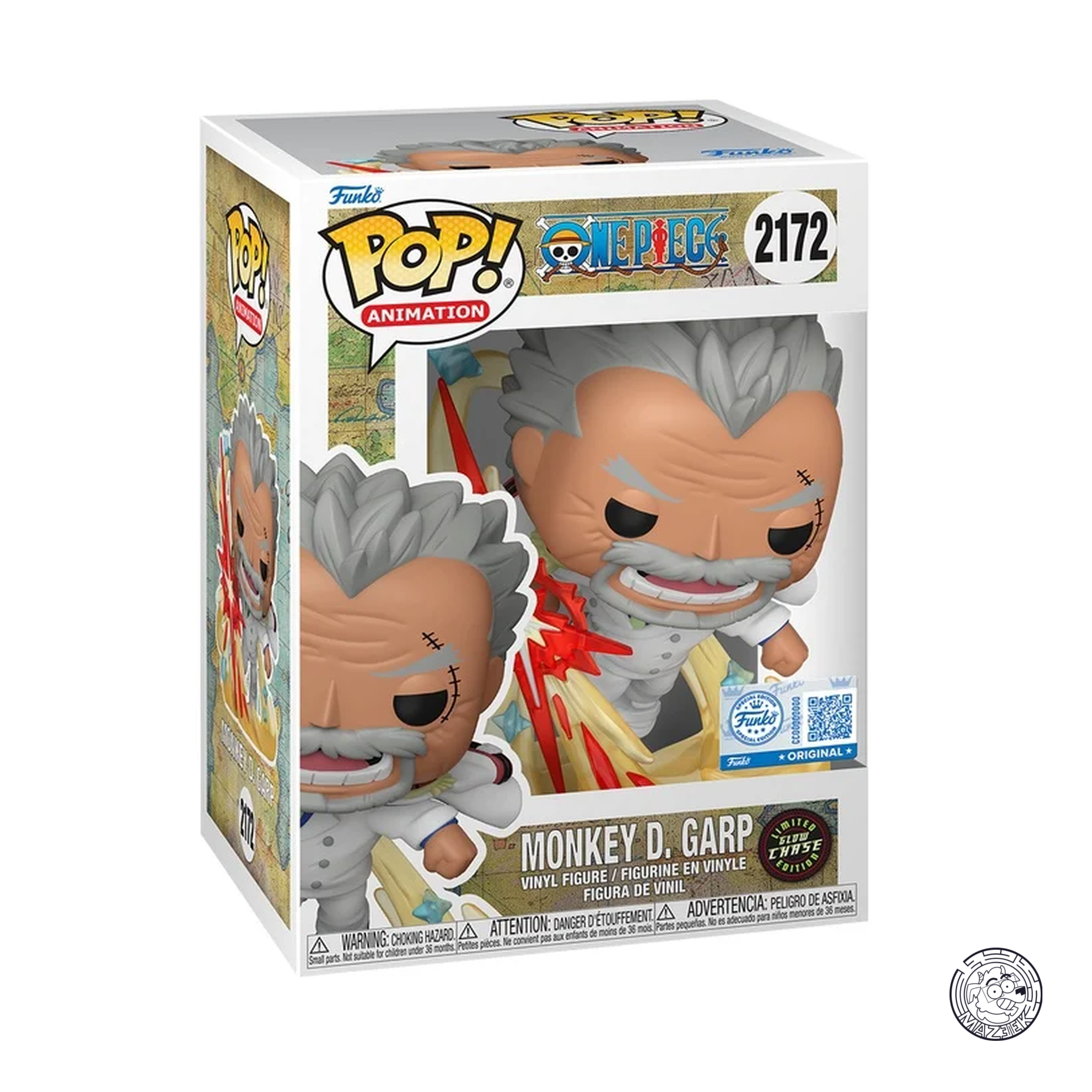 Funko POP! One Piece: Monkey D. Garp (Glow Chase) 2172