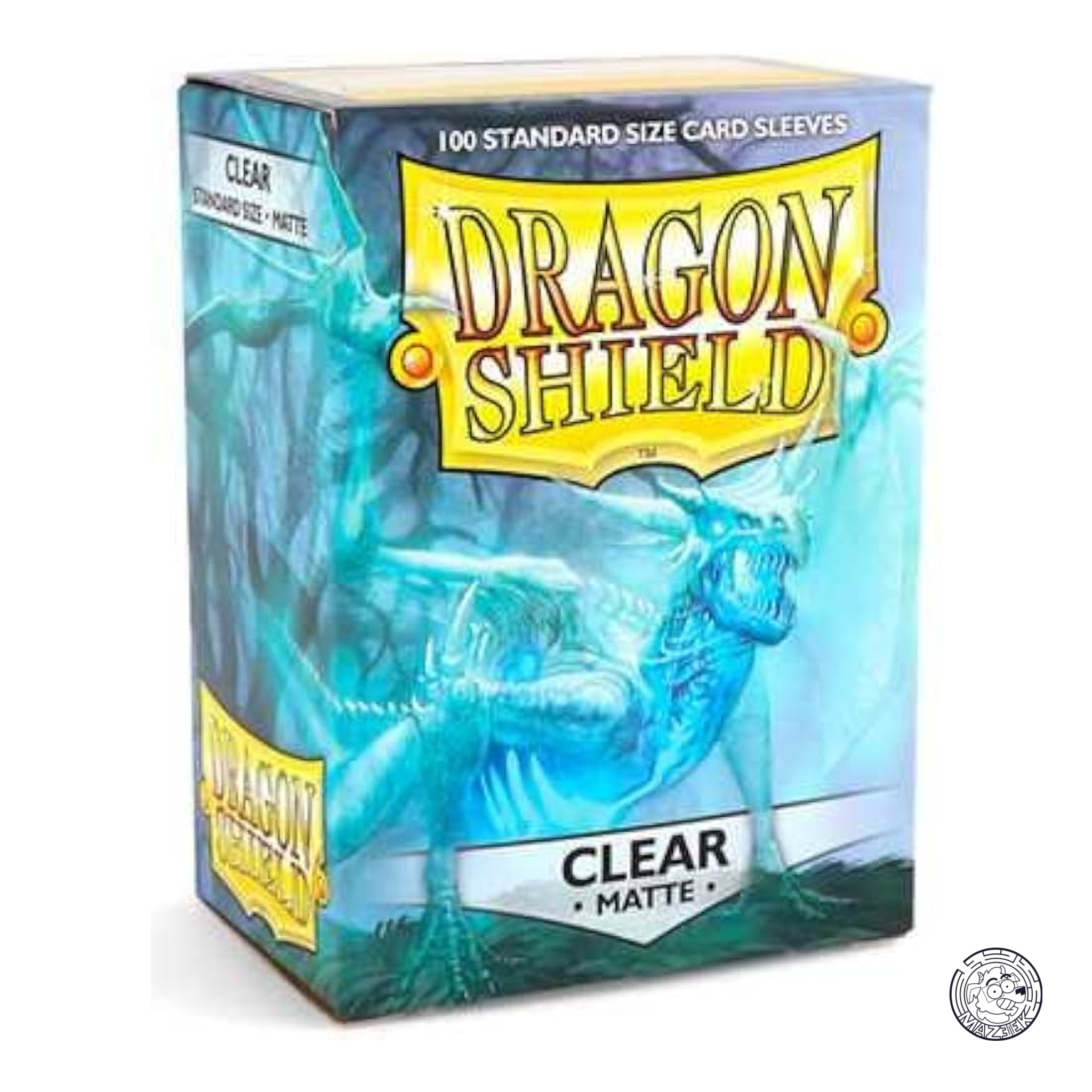 Dragon Shield - 100 Sleeves Matte: Standard Size 66,5x92,5 mm (Clear)
