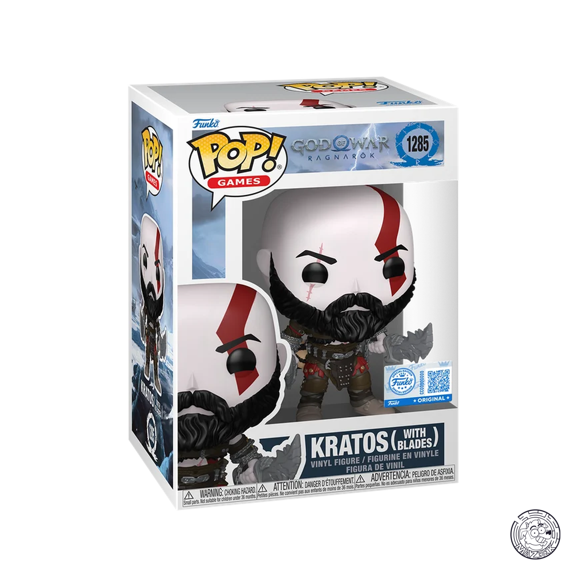 Funko POP! God of War Ragnarok: Kratos (with Blades) 1285