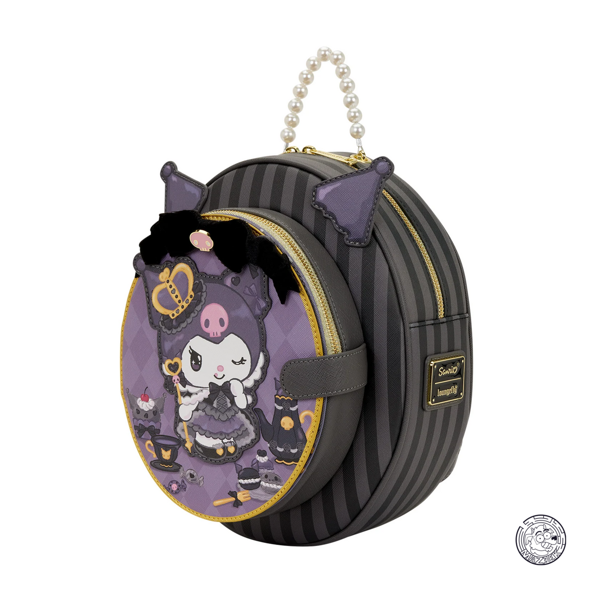 Zaino Secchiello! - SANRIO - Kuromi "20th Anniversary" - Mini Backpack LoungeFly