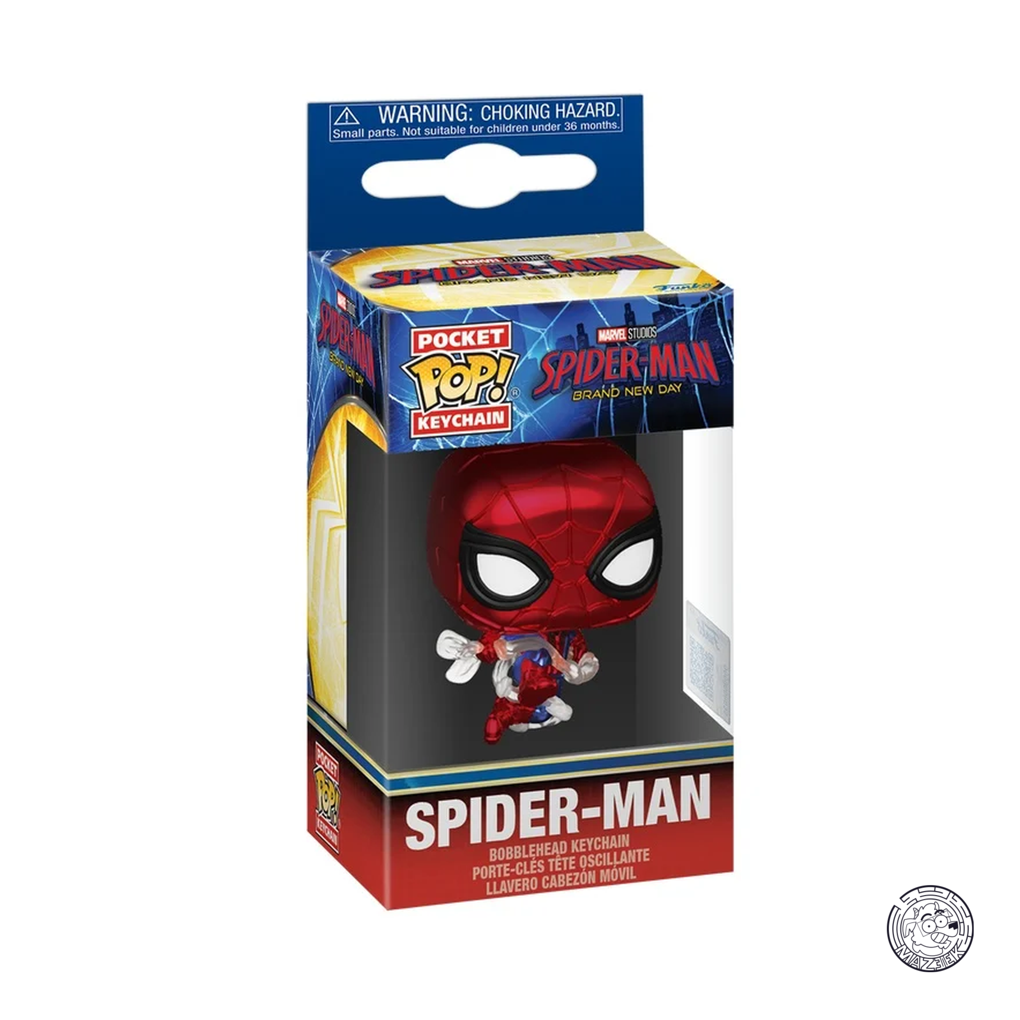Pocket POP! Keychain Spider-man Brand new Day: Spider-man