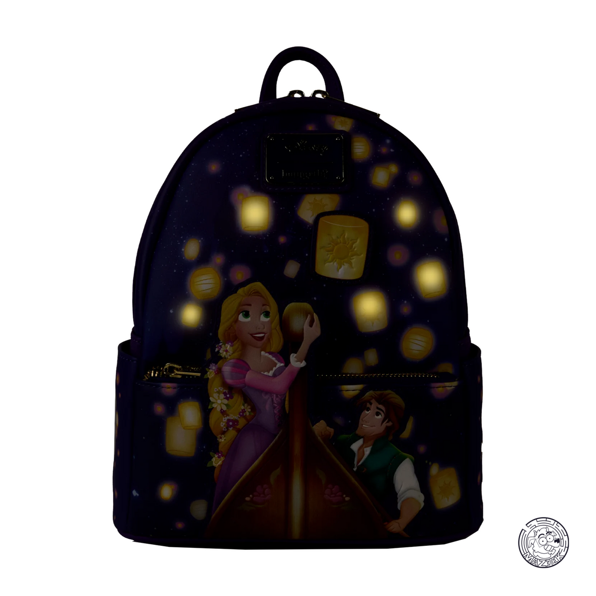 Zaino Secchiello! - DISNEY - Rapunzel "Lantern" - Mini Backpack LoungeFly