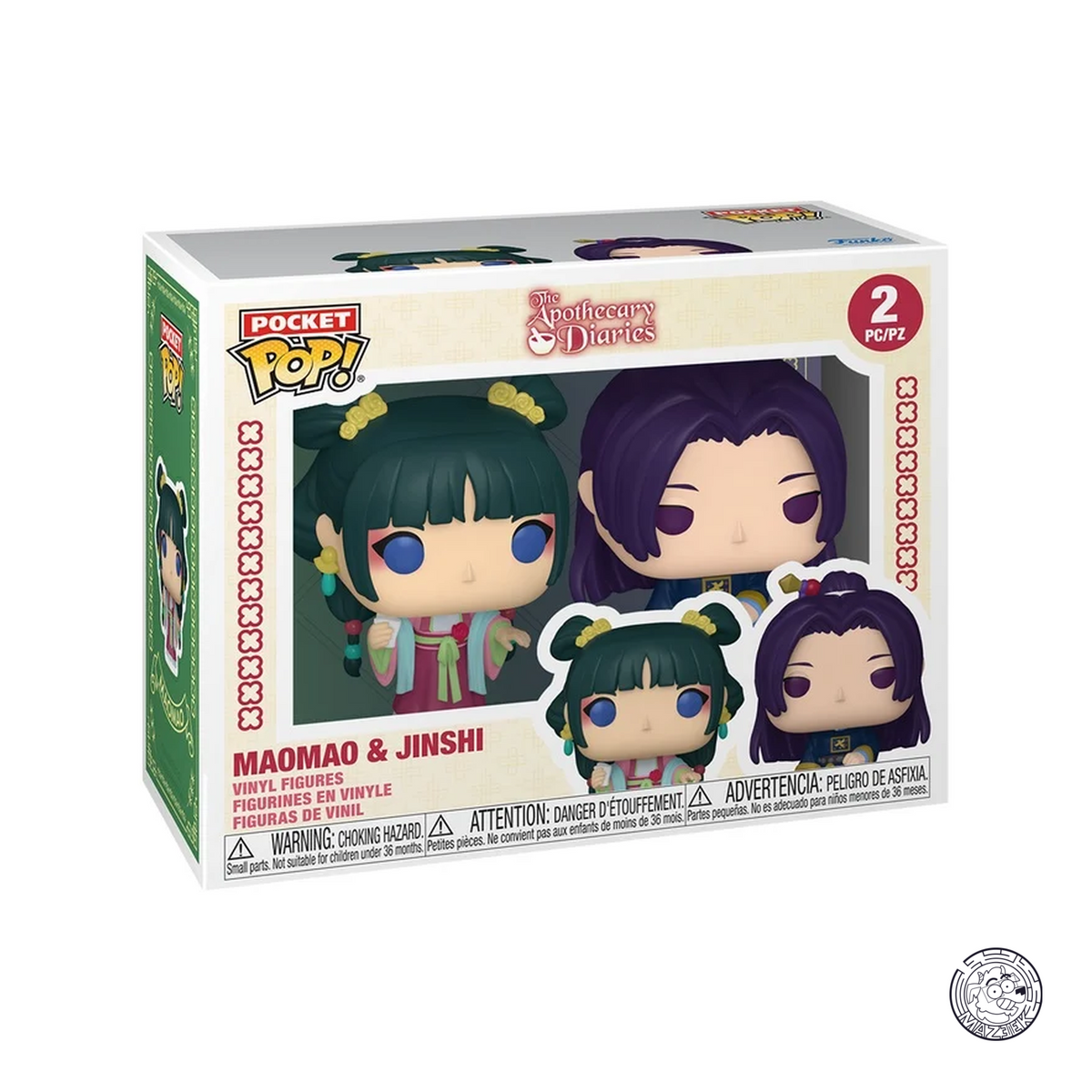 Pocket POP! Keychains 2 pack I Diari della Speziale: Maomao & Jinshi