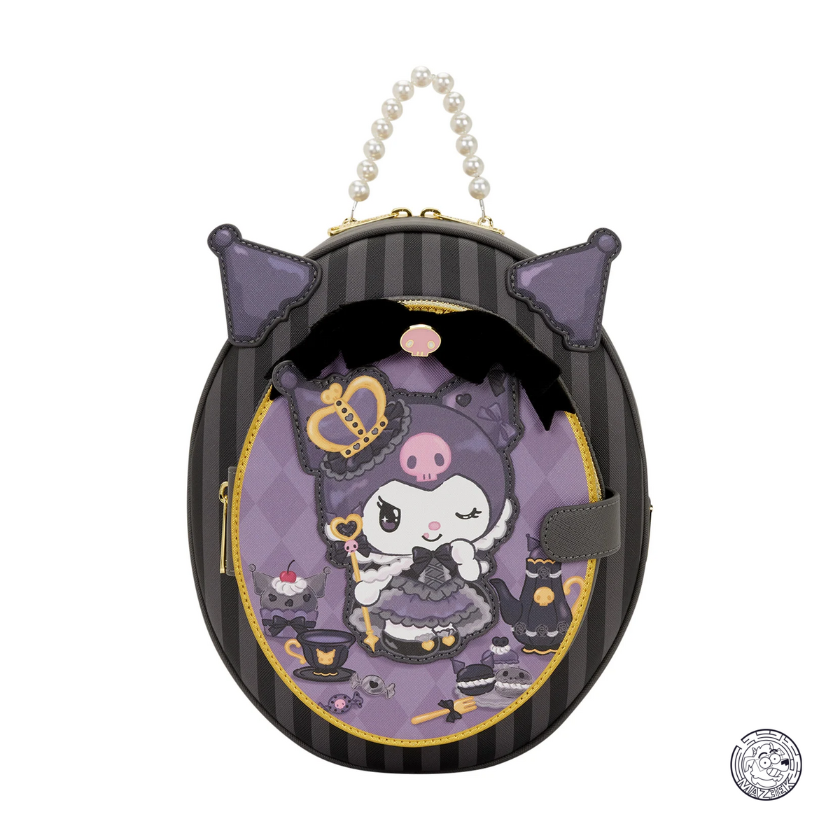 Zaino Secchiello! - SANRIO - Kuromi "20th Anniversary" - Mini Backpack LoungeFly