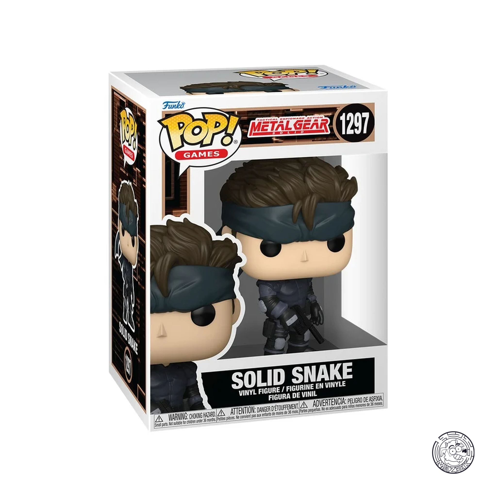 Funko POP! Metal Gear Solid: Solid Snake 1297