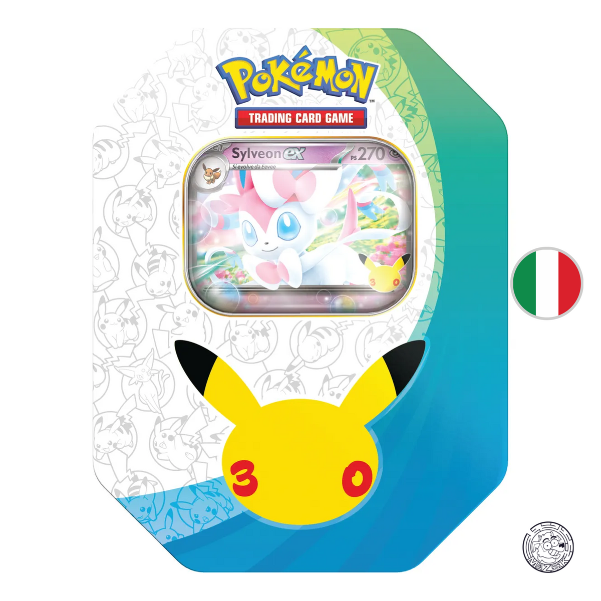 Pokemon! 30° Anniversario - Tin da Collezione Sylveon EX ITA