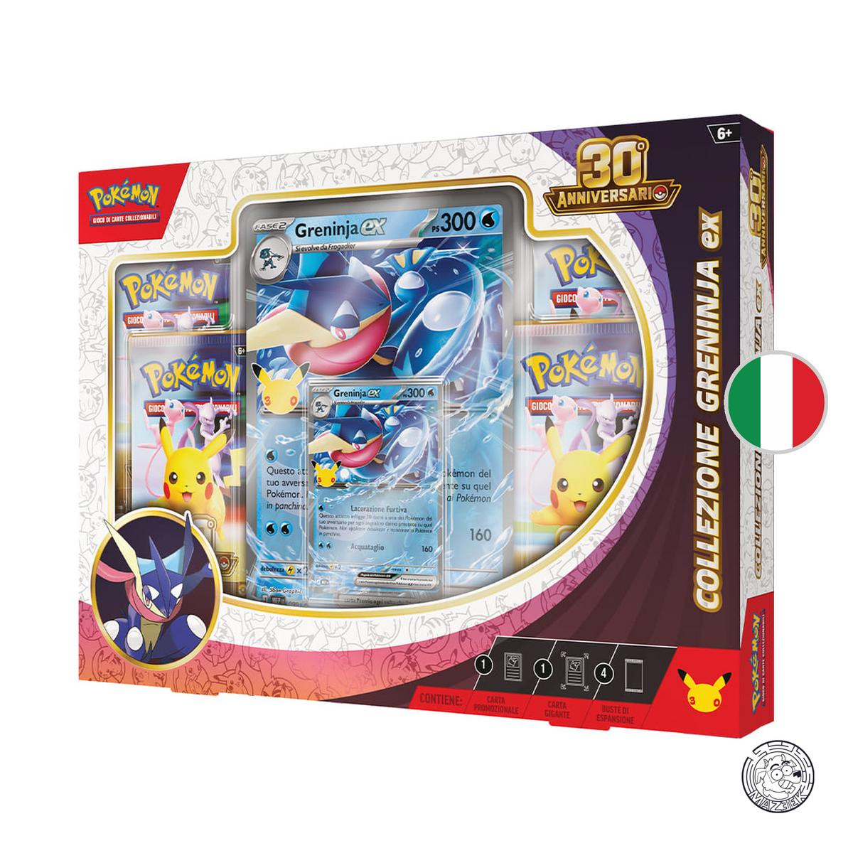 Pokemon! 30° Anniversario - Collezione Greninja EX ITA
