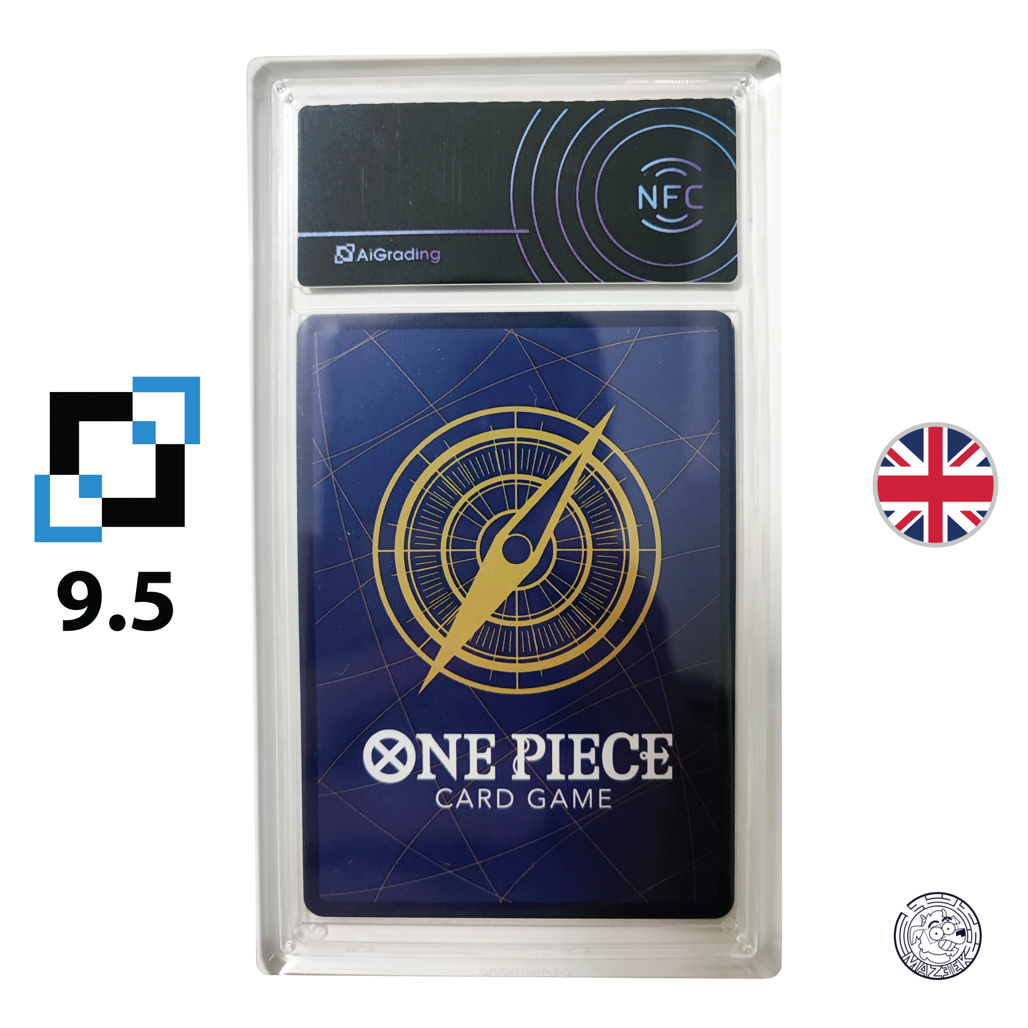 One Piece! Gradata Ai Grading - St. Jaygarcia Saturn OP13-083 ALT - GOD PACK (9.5) ENG