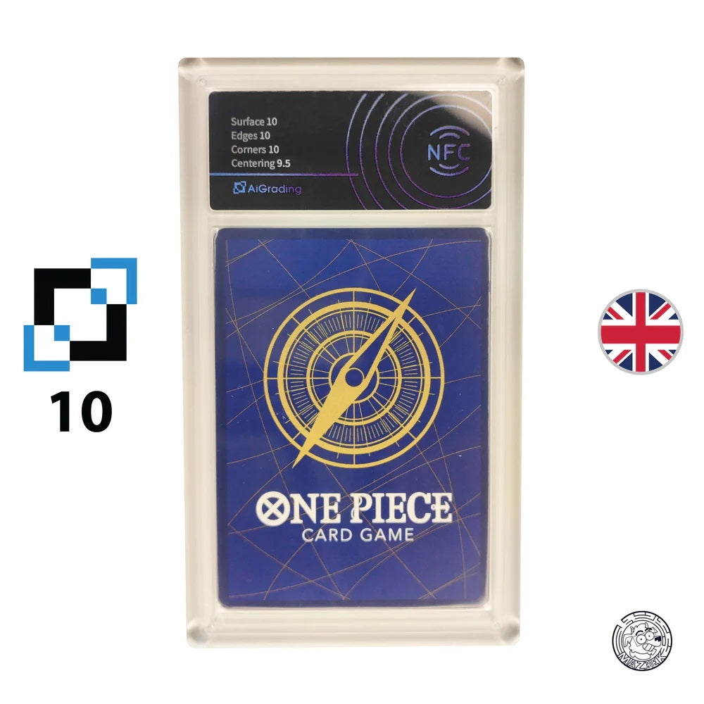 One Piece! Gradata Ai Grading - Shanks OP09-004 (10) ENG