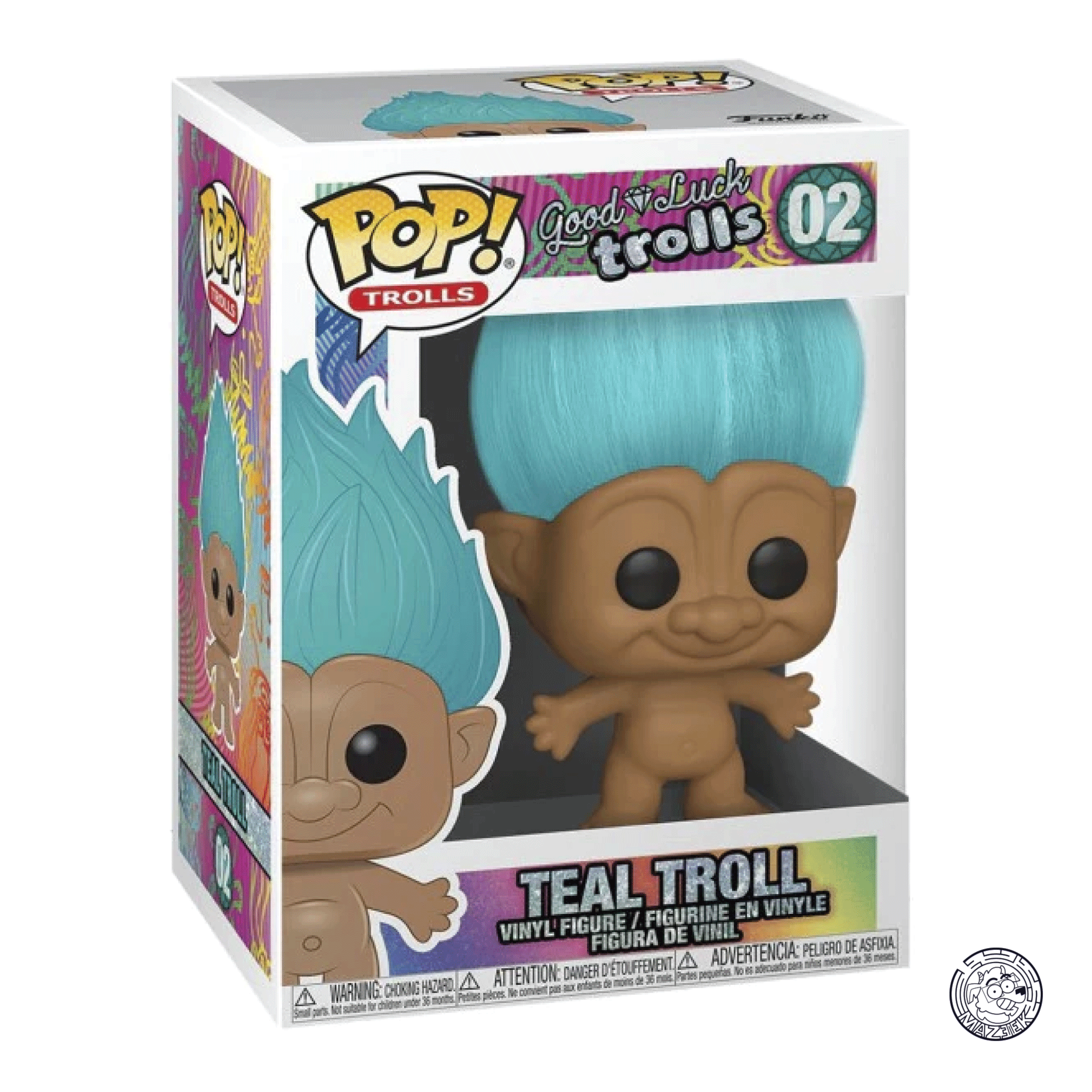 Funko POP! Good Luck Trolls: Teal Troll 02