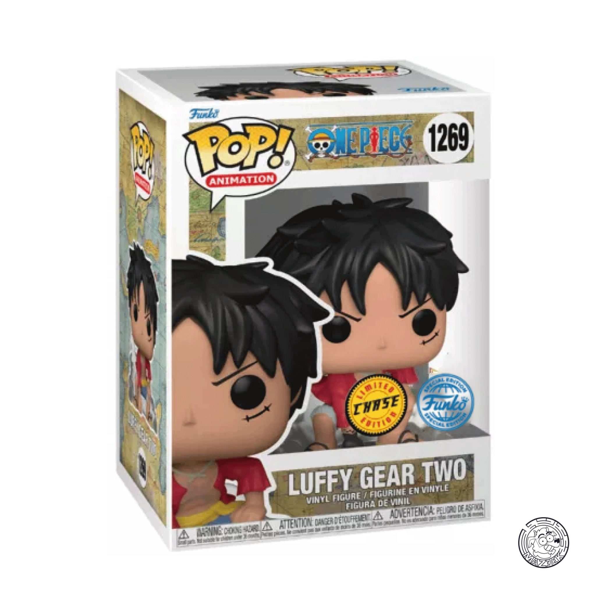 Funko POP! One Piece: Luffy Gear Two (Chase Edition) 1269