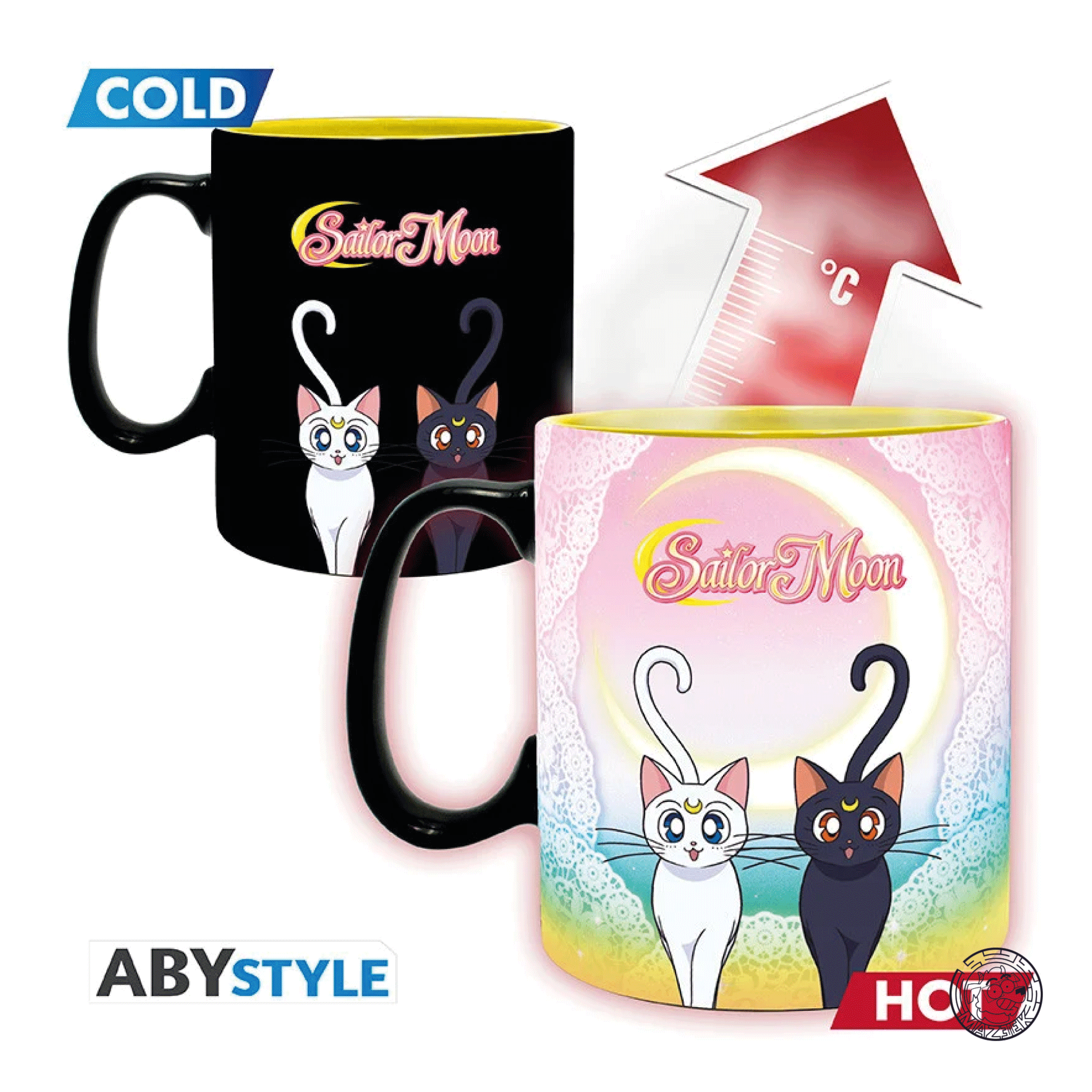 Tazza Heat Change - Sailor Moon: Group