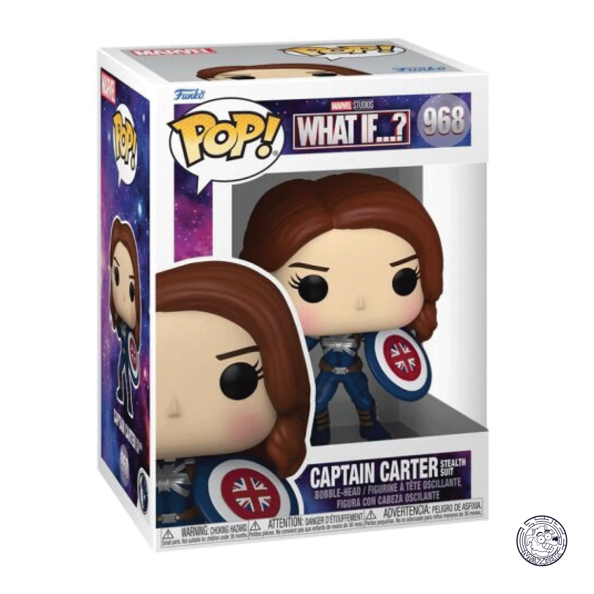 Funko POP! What If...?: Captain Carter Stealth Suit 968