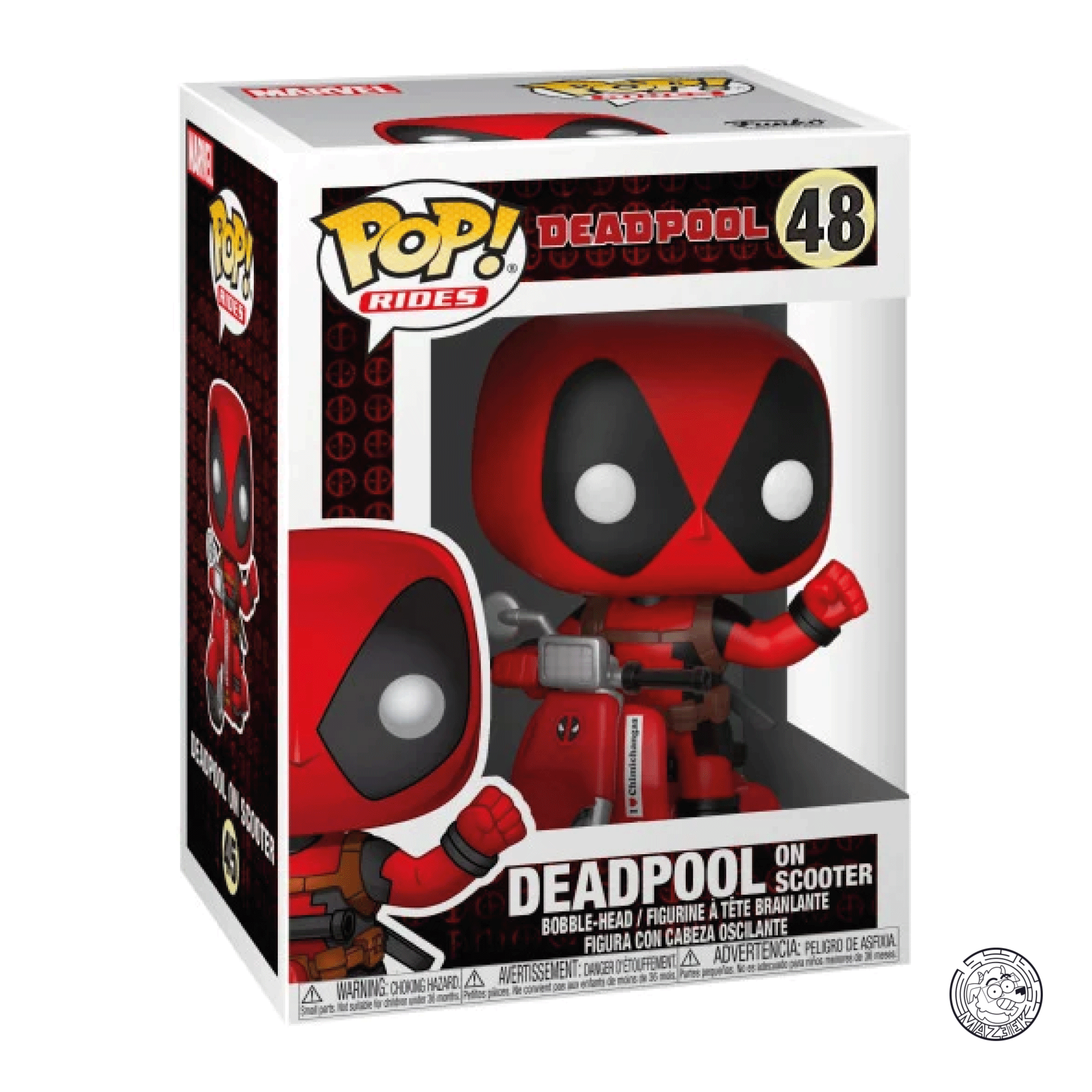Funko POP! Deadpool: Deadpool on Scooter 48