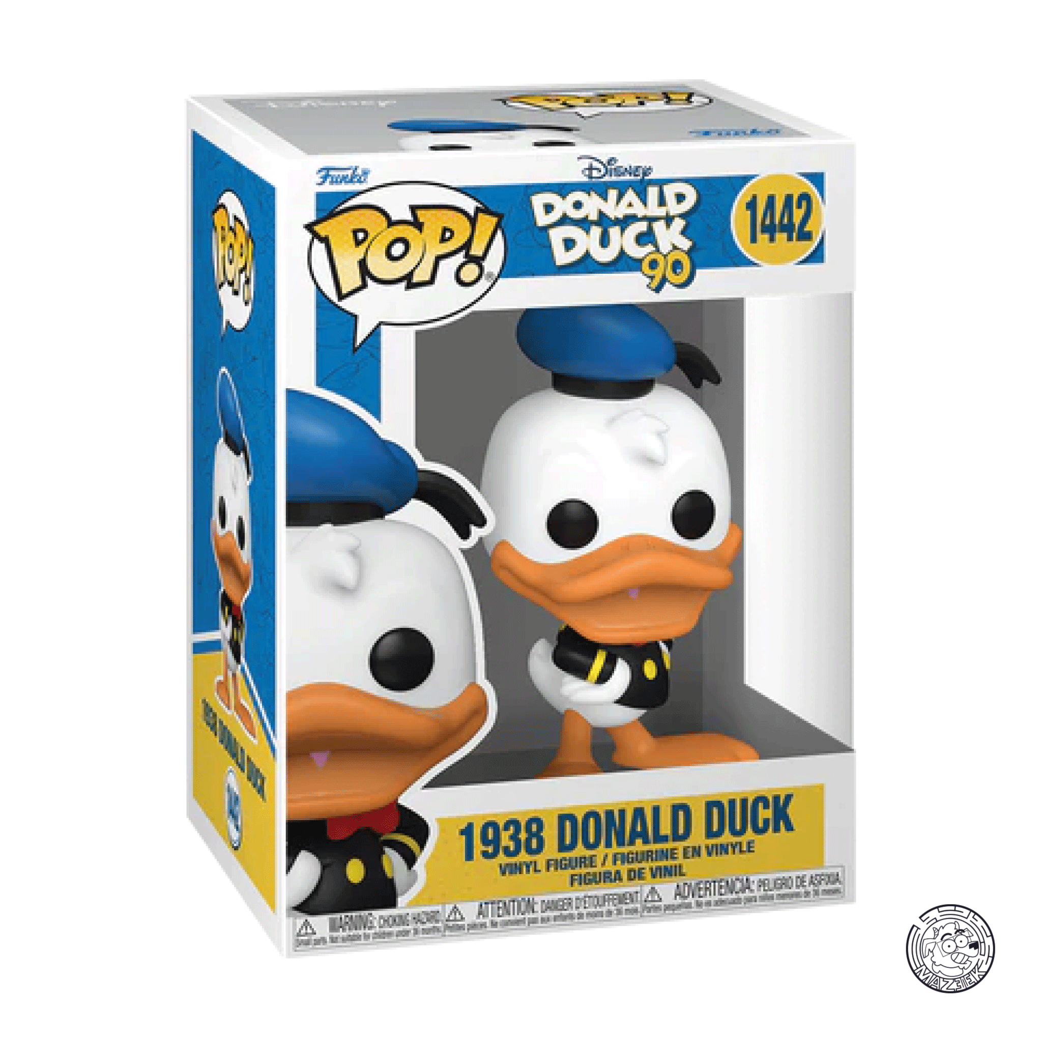 Funko POP! Donald Dcuk 90TH: 1938 Donald Duck 1442