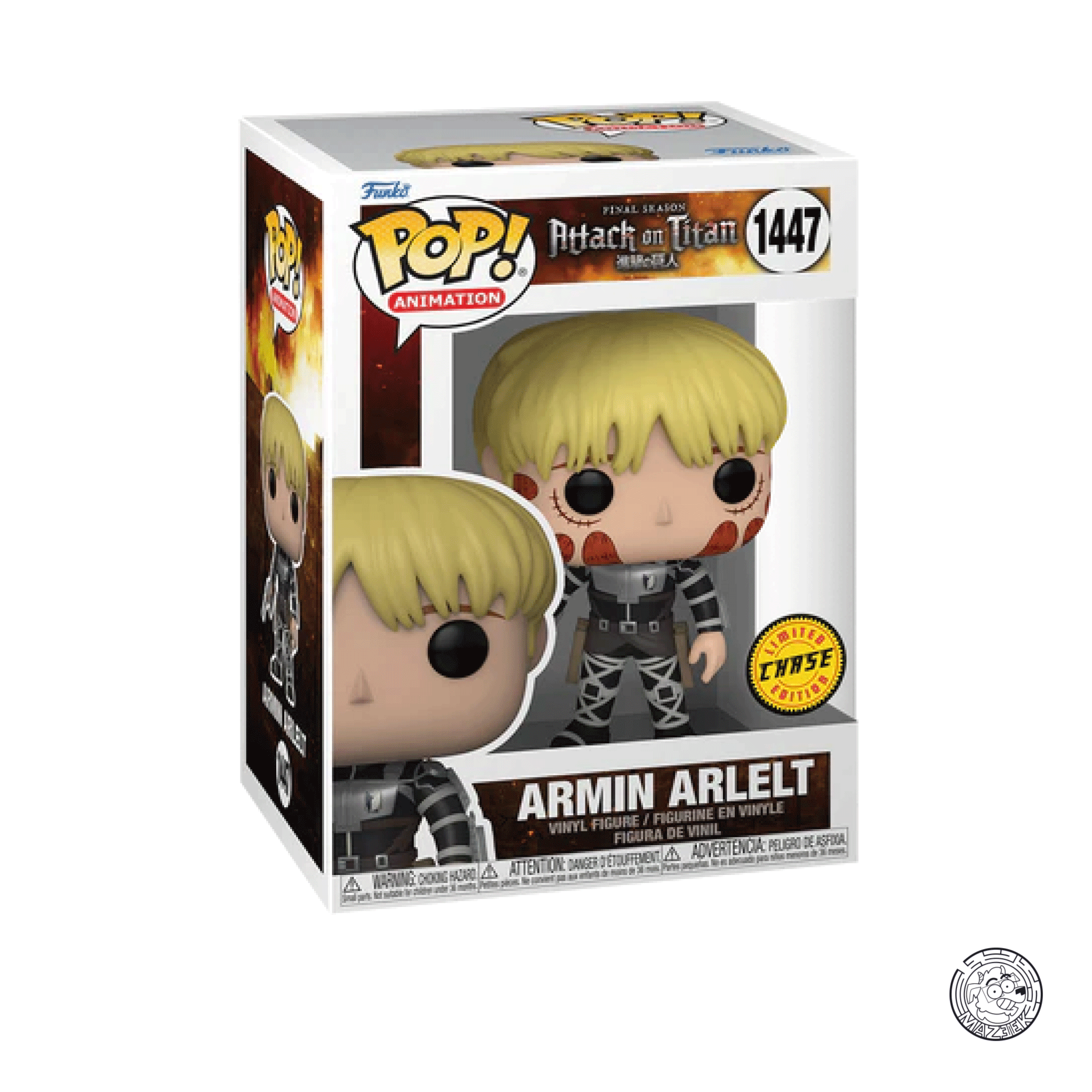 Funko POP! Attack on Titan: Armin Arlert (Chase Edition) 1447