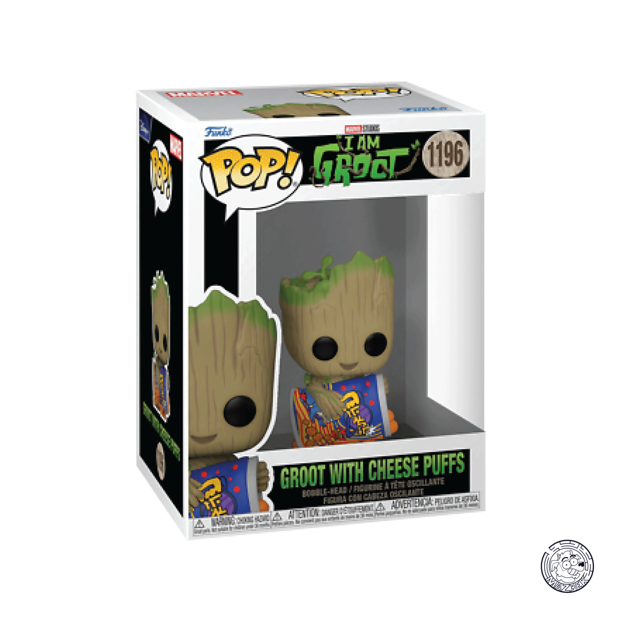 Funko POP! I Am Groot: Groot with Cheese Puffs 1196