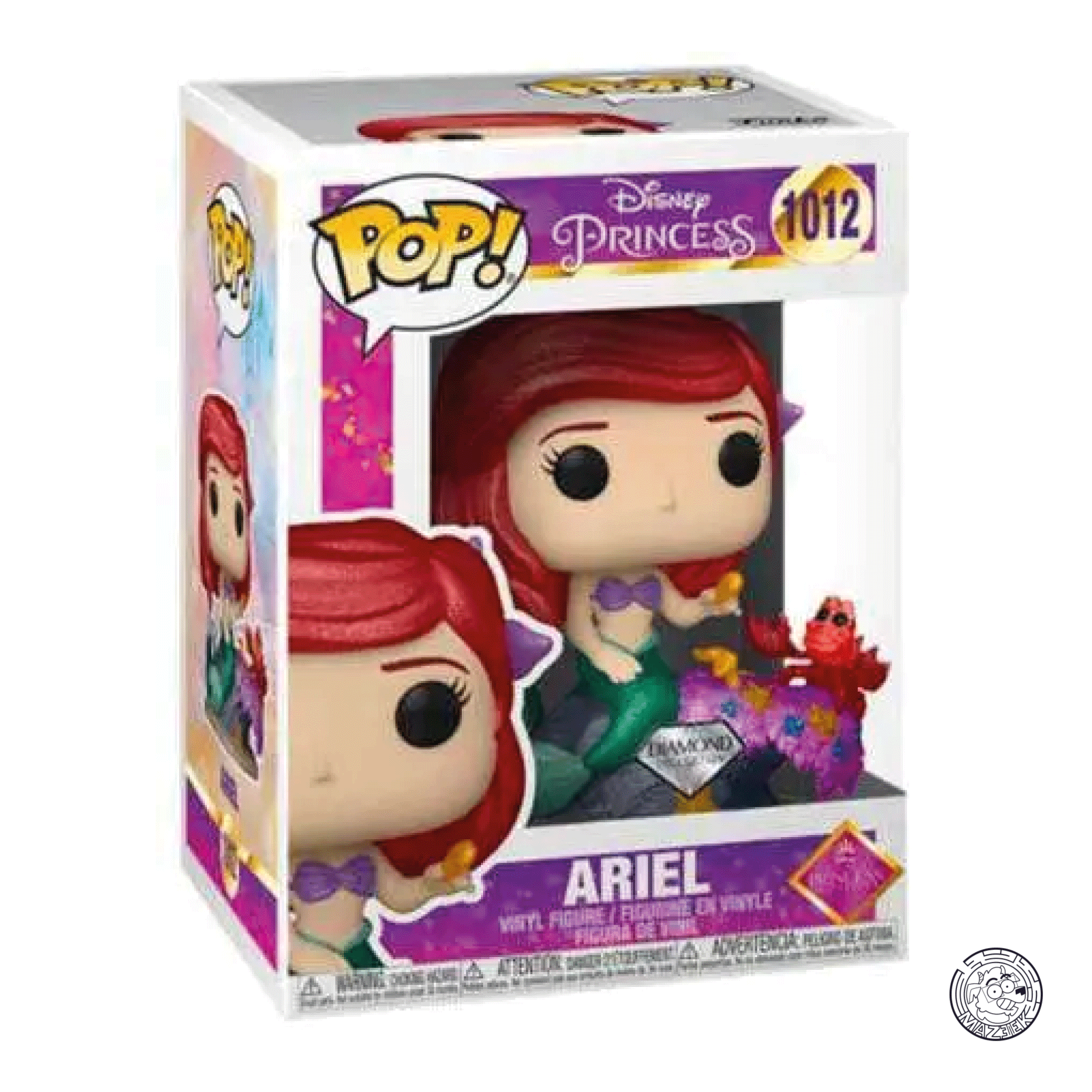 Funko POP! The Little Mermaid: Ariel (Diamond Collection) 1012