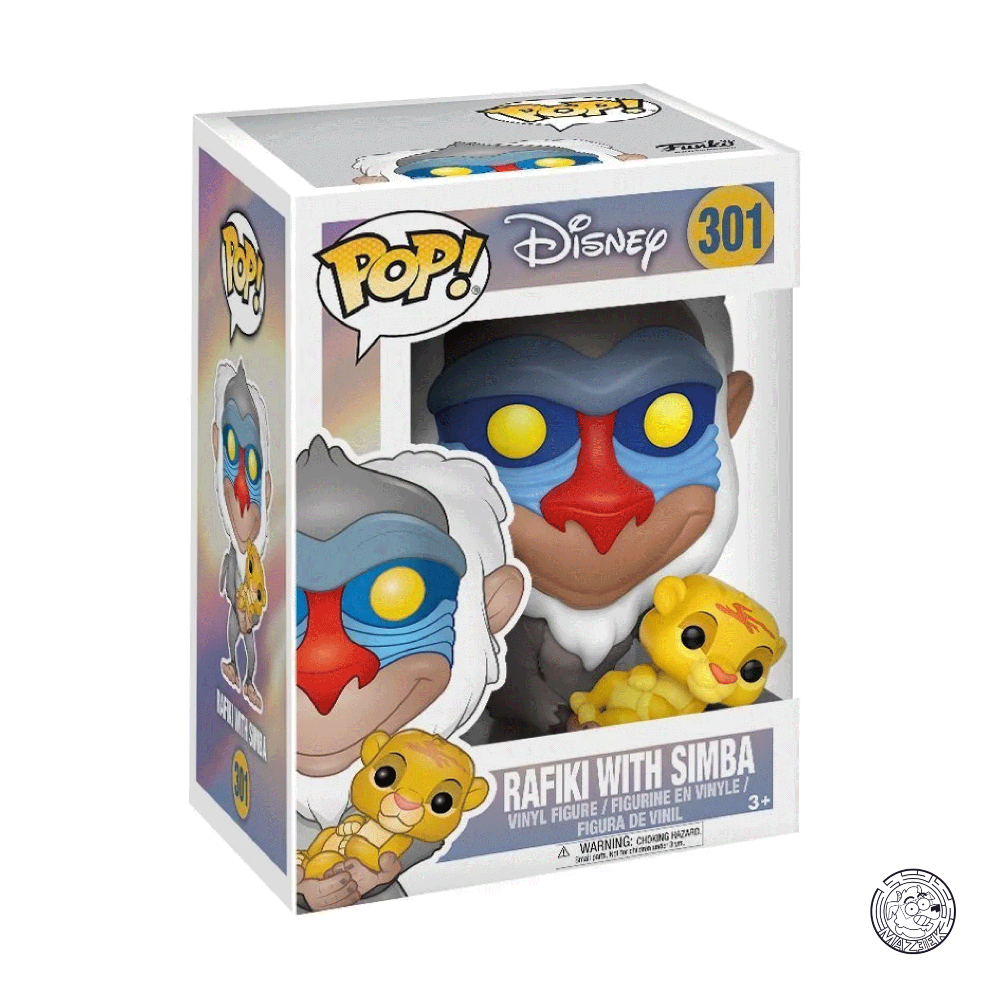 Funko POP! Disney: Rafiki with Simba 301